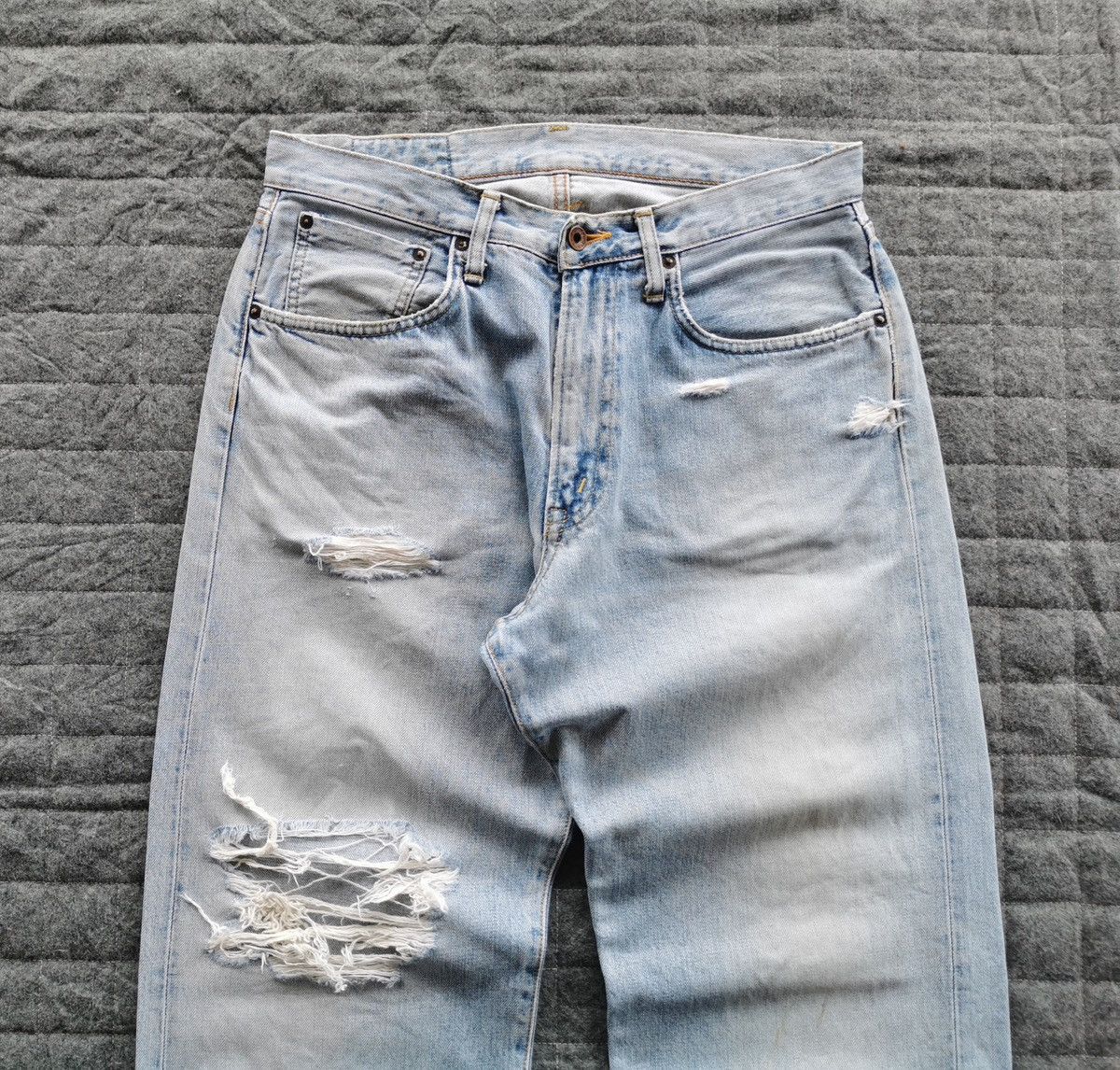 Edwin Edwin Selvedge Denim Jeans Grunge Size US 32 / EU 48 - 3 Thumbnail