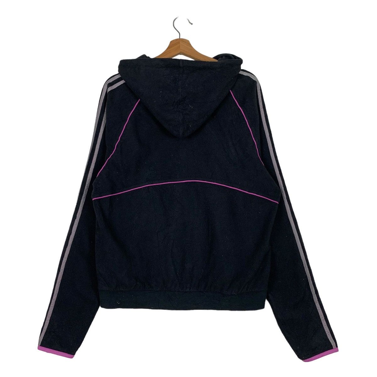 Adidas ADIDAS Embroidery Center Logo Fleece Hoodies #0312-C14 Size US M / EU 48-50 / 2 - 8 Thumbnail