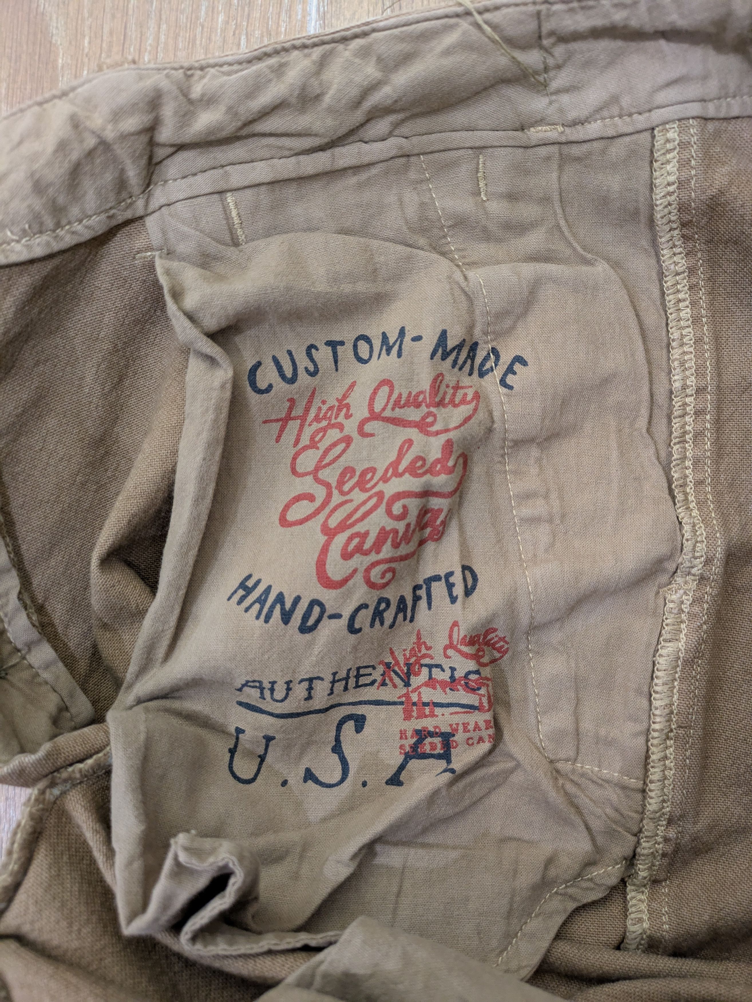 Flint And Tinder Flint and Tinder Seeded Canvas Workpants 34x31 Size US 34 / EU 50 - 4 Thumbnail