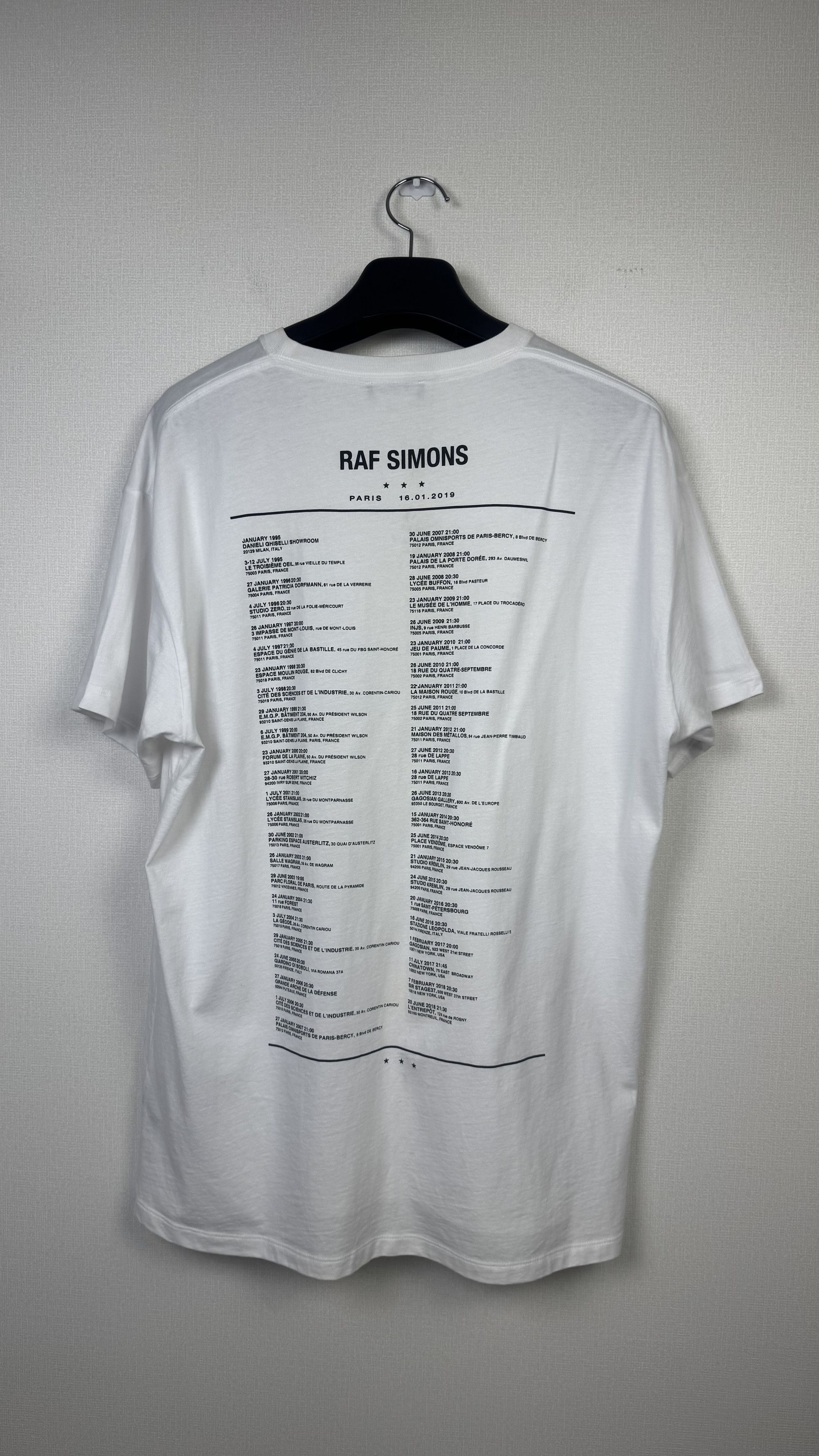 Raf Simons Raf Simons "DIPTYCH" Tour T-Shirt Size US L / EU 52-54 / 3 - 2 Thumbnail