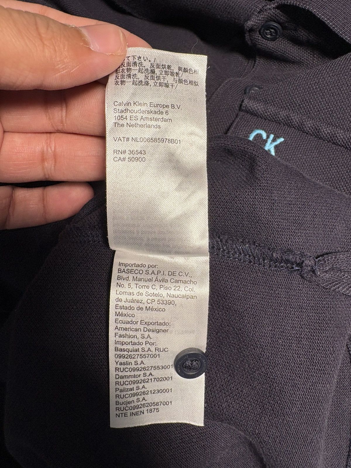 Calvin Klein Calvin Klein Jeans Western-Style Utility Polo Size US L / EU 52-54 / 3 - 10 Thumbnail