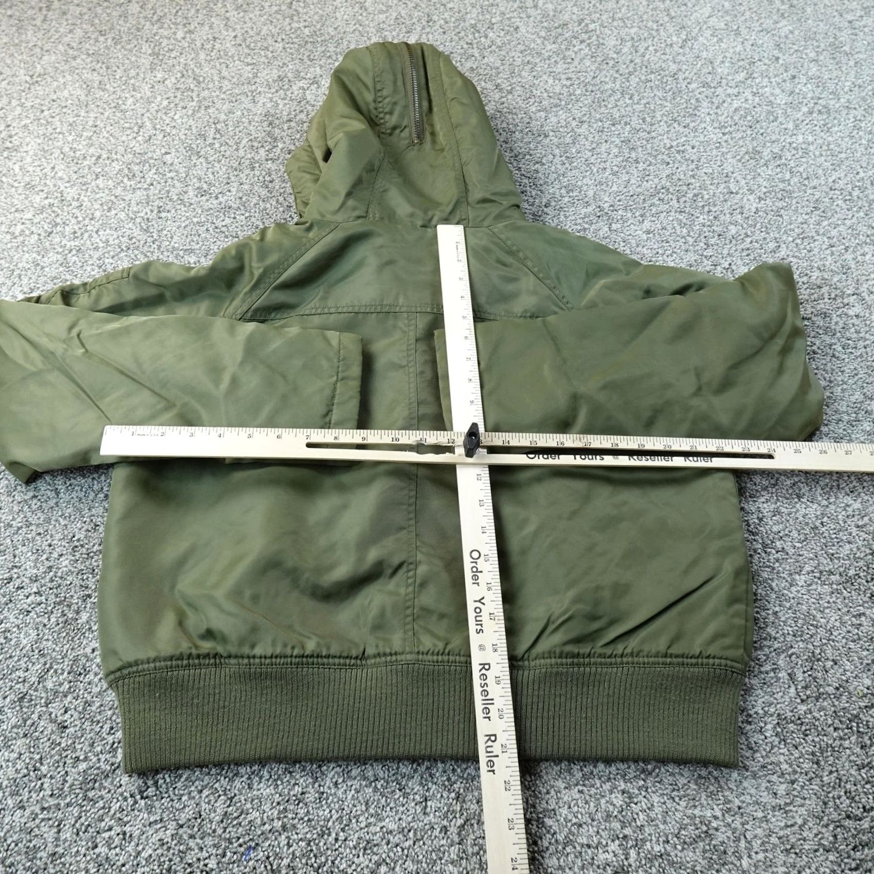 American Eagle Outfitters VTG American Eagle Jacket Womens L Green Military N3B Bomber Parka Coat 90s Y2K Size L / US 10 / IT 46 - 7 Thumbnail