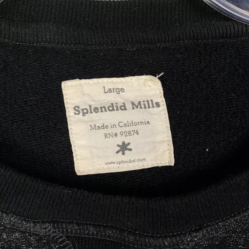 Splendid Splendid Mills Sweater Men's Large Pullover Cotton Blend L Size US L / EU 52-54 / 3 - 3 Thumbnail