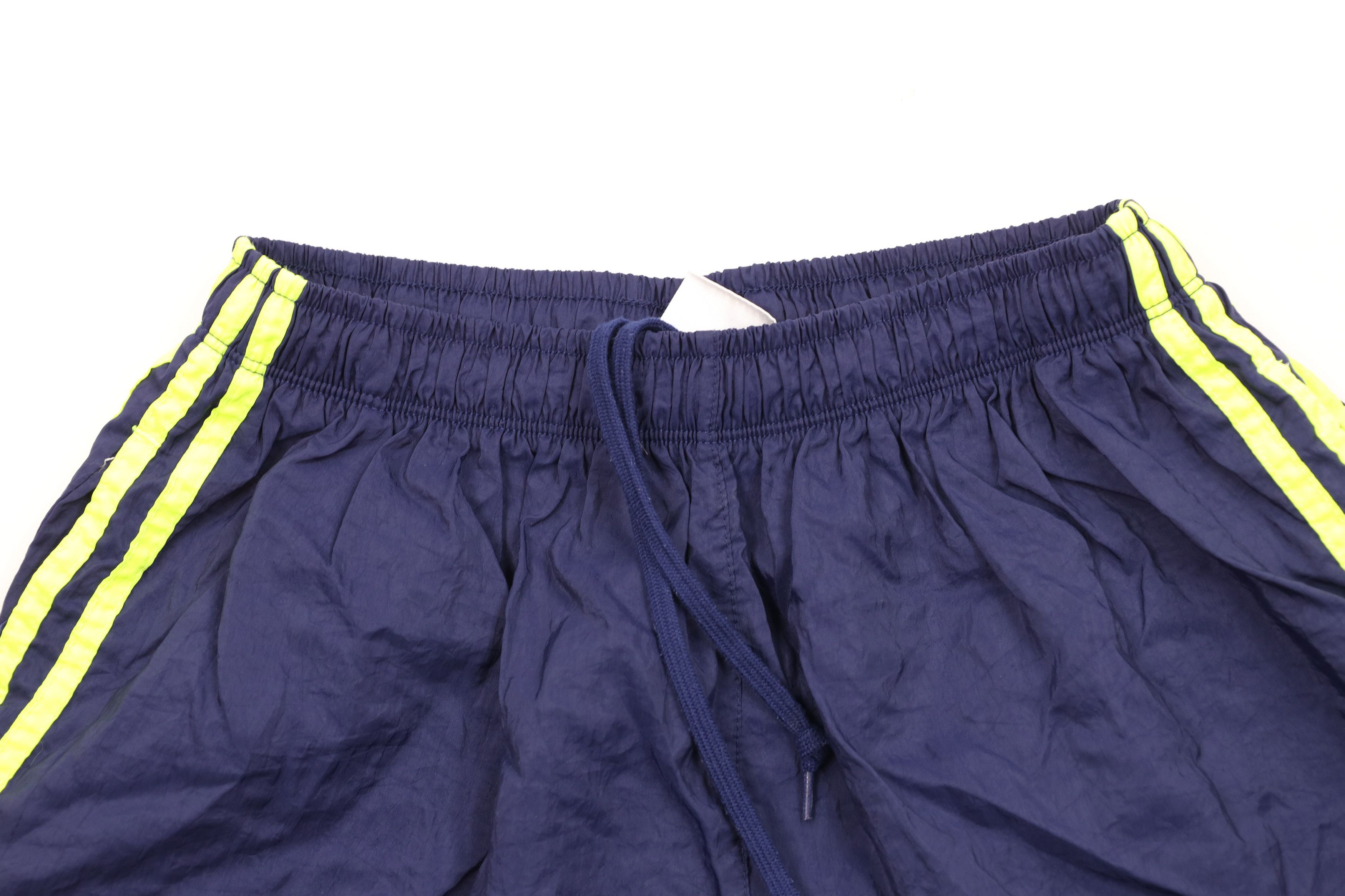 Adidas Vintage 90s Adidas Running Jogging Soccer Shorts Nylon Blue Size US 32 / EU 48 - 2 Thumbnail
