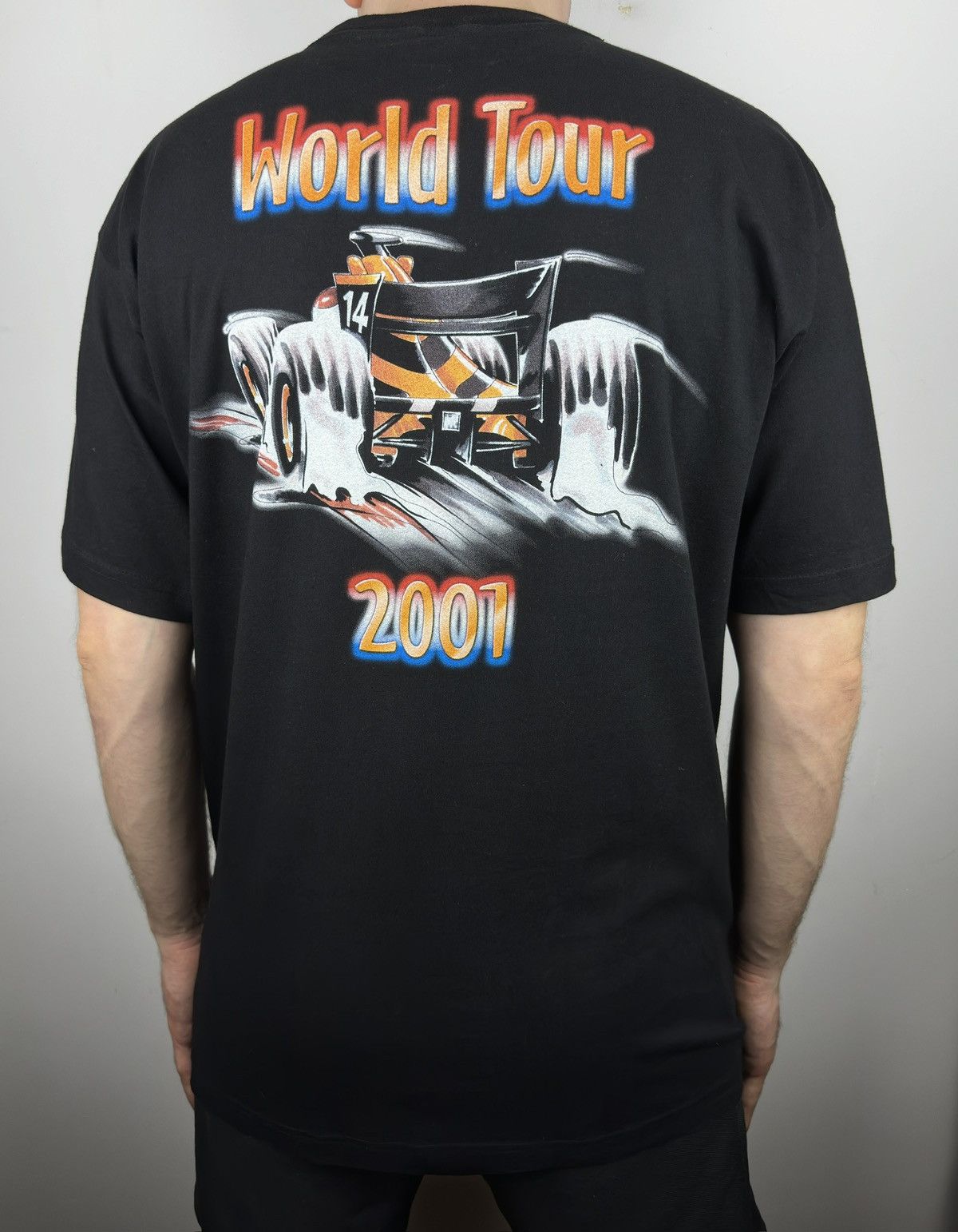 Formula 1 Vintage Formula One Racer Jos Verstappen Graphic T Shirt Tee Size US XL / EU 56 / 4 - 4 Thumbnail