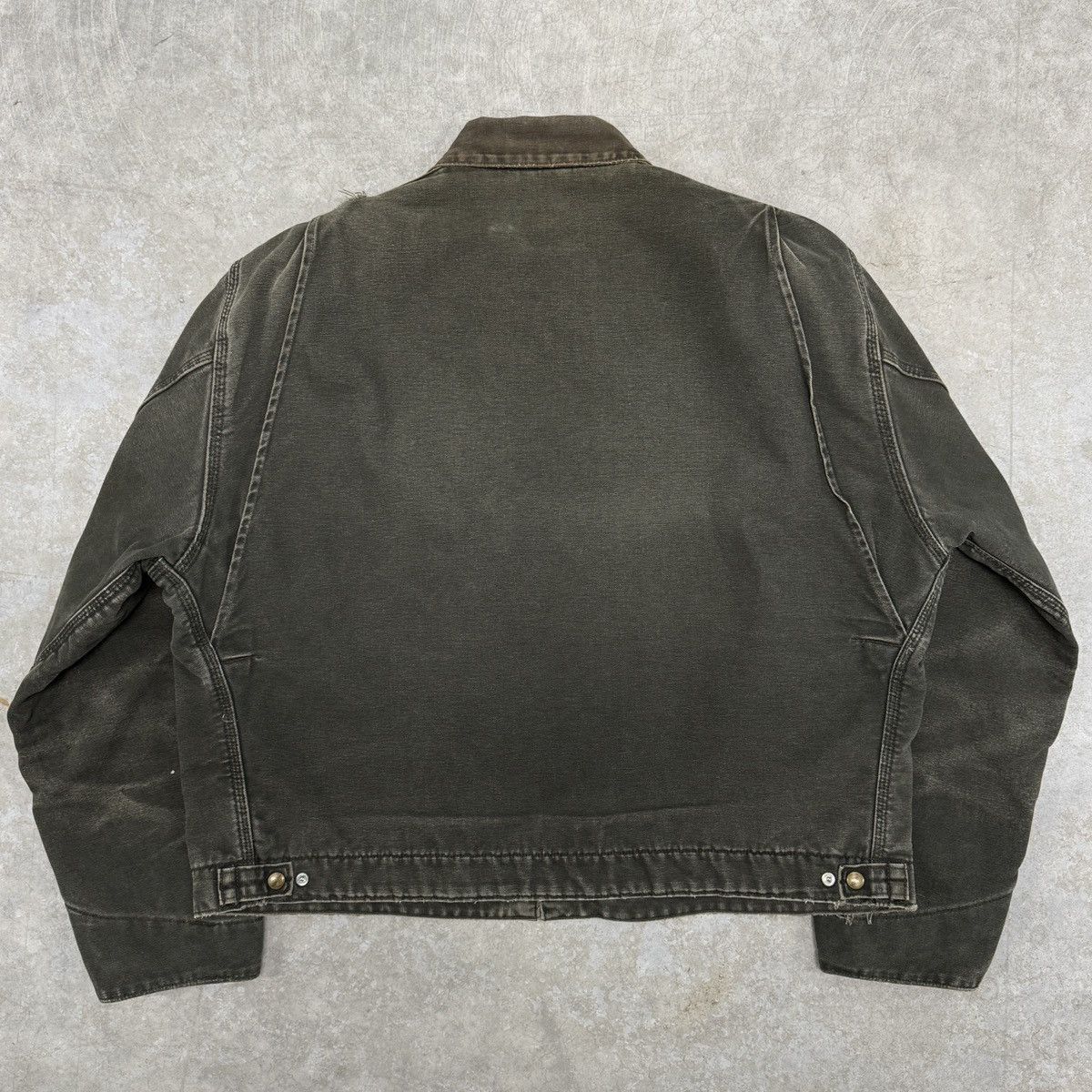 Carhartt Vintage Carhartt Detroit Jacket j97 MOS Size US XXL / EU 58 / 5 - 3 Thumbnail