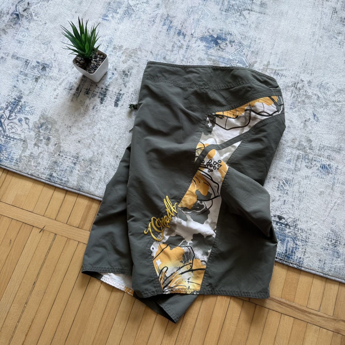 O'Neill 📌 Vintage O’Neill Surfing Y2K Board Swim Shorts Size US 38 / EU 54 - 4 Thumbnail