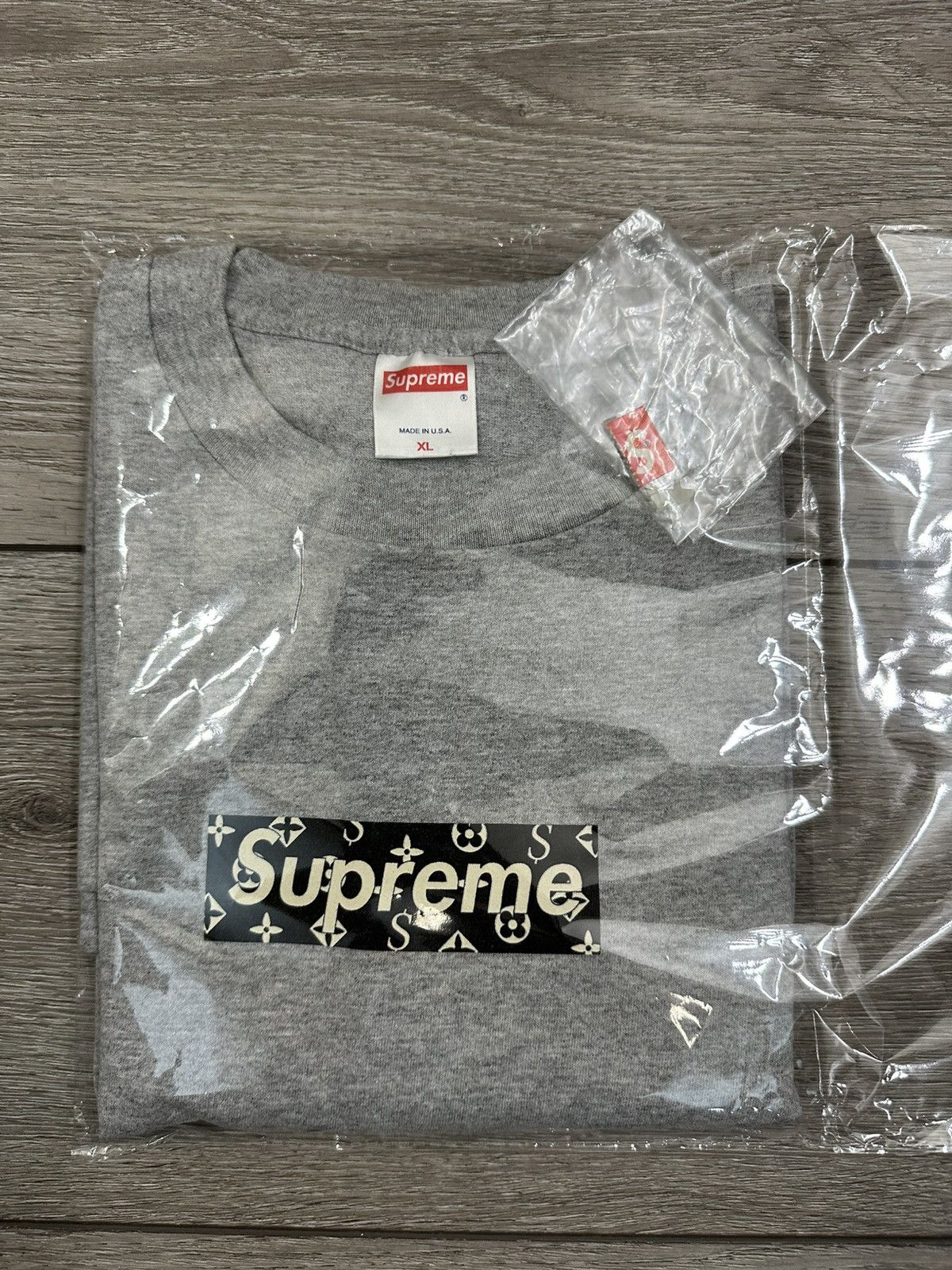 Supreme Supreme LV Monogram Box Logo Cease And Desist Tee S/S 2000 Size US XL / EU 56 / 4 - 3 Thumbnail