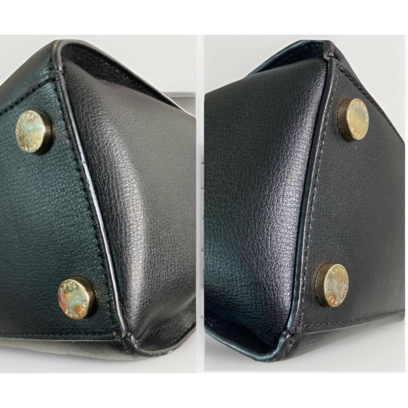Michael Kors MICHAEL MICHAEL KORS ELLIS BLACK LEATHER CROSSBODY SHOULDER Size ONE SIZE - 8 Thumbnail