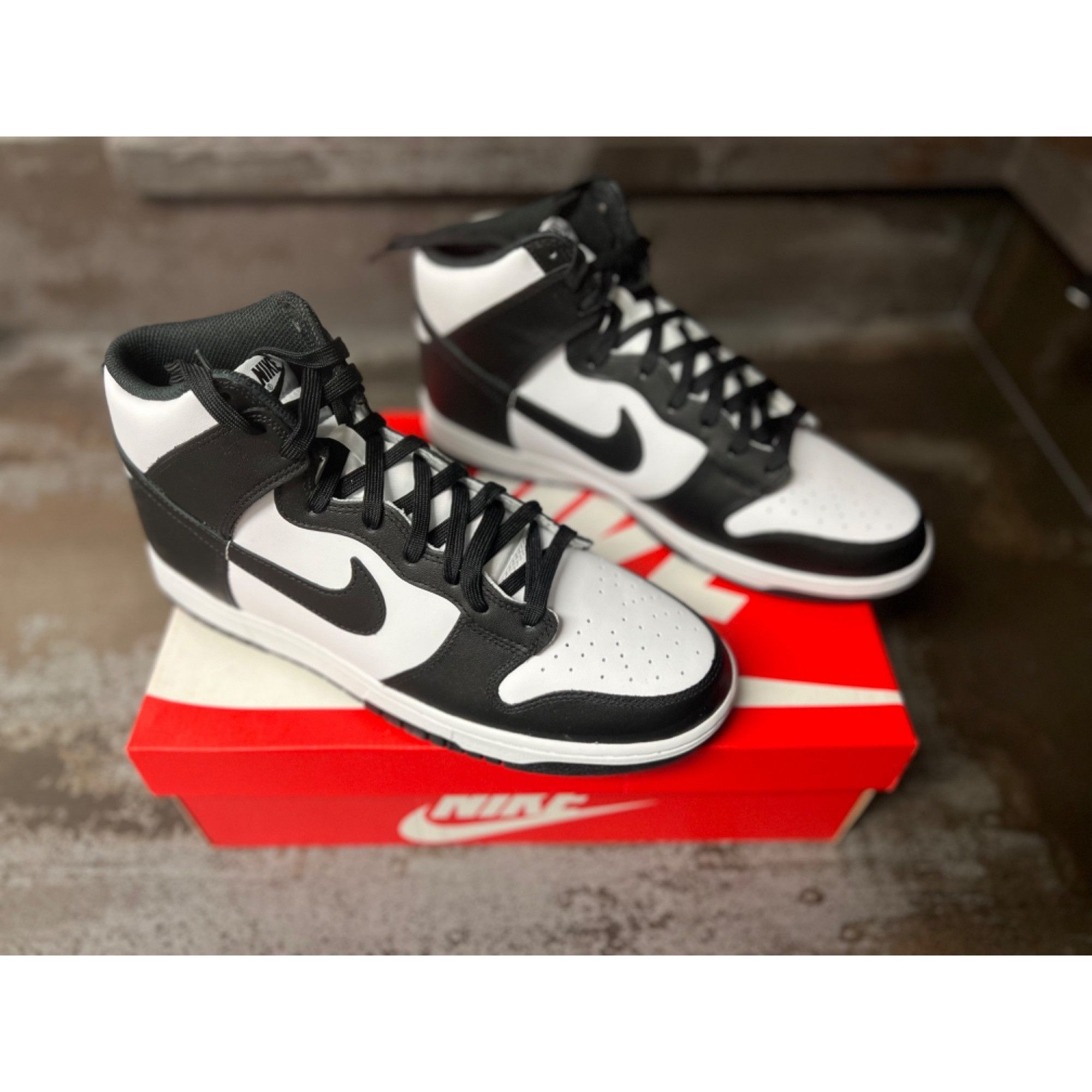 Nike Nike Dunk High Black White (2021) Size 10.5- DD1399-105 Size US 10.5 / EU 43-44 - 2 Thumbnail