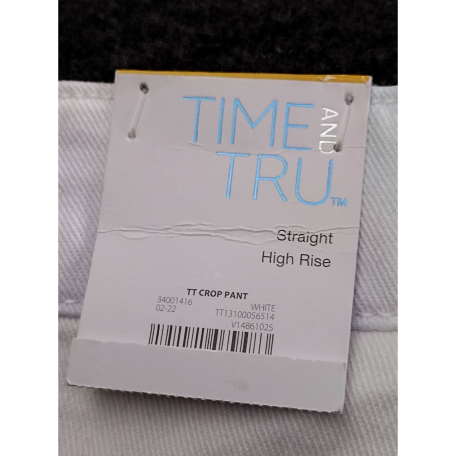 Vintage Time And Tru Women's Straight High Rise Jeans White Tie Dye 14 Jeans Women's White Tie Dye 14 Time And Tru Mens Womens Girls? Size 36" / US 14 / IT 50 - 7 Thumbnail
