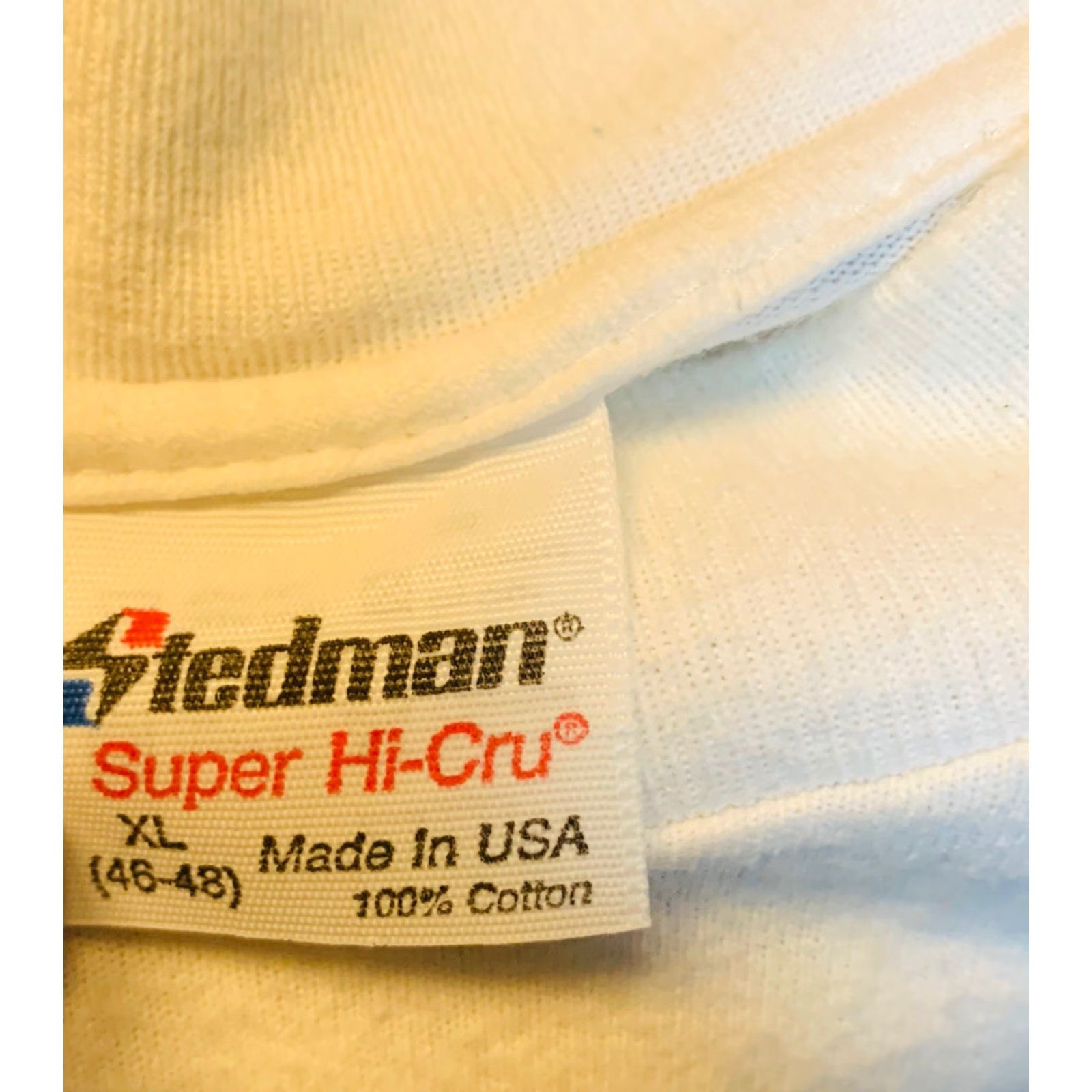 Vintage VINTAGE Stedman Shirt XL White Graphic Tee Men 1990s California Hard On Cafe Size US XL / EU 56 / 4 - 6 Thumbnail