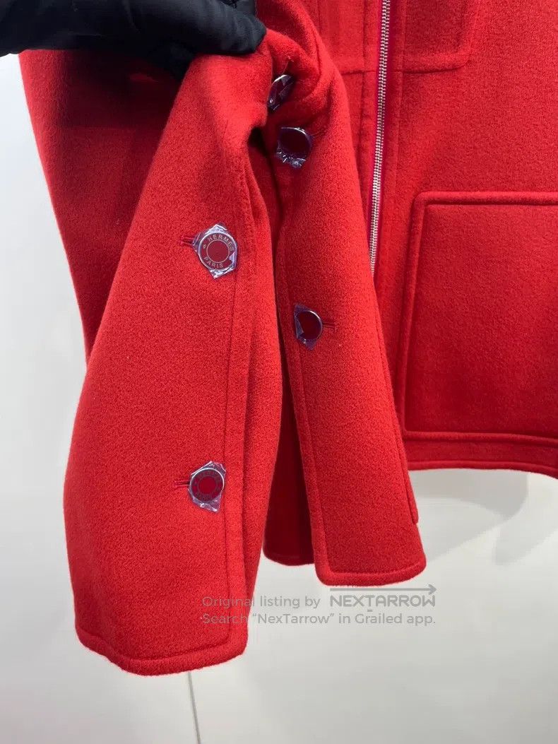 Hermes Hermes Cashmere Hooded Cloak Style Coat Jacket Size XS / US 0-2 / IT 36-38 - 3 Thumbnail