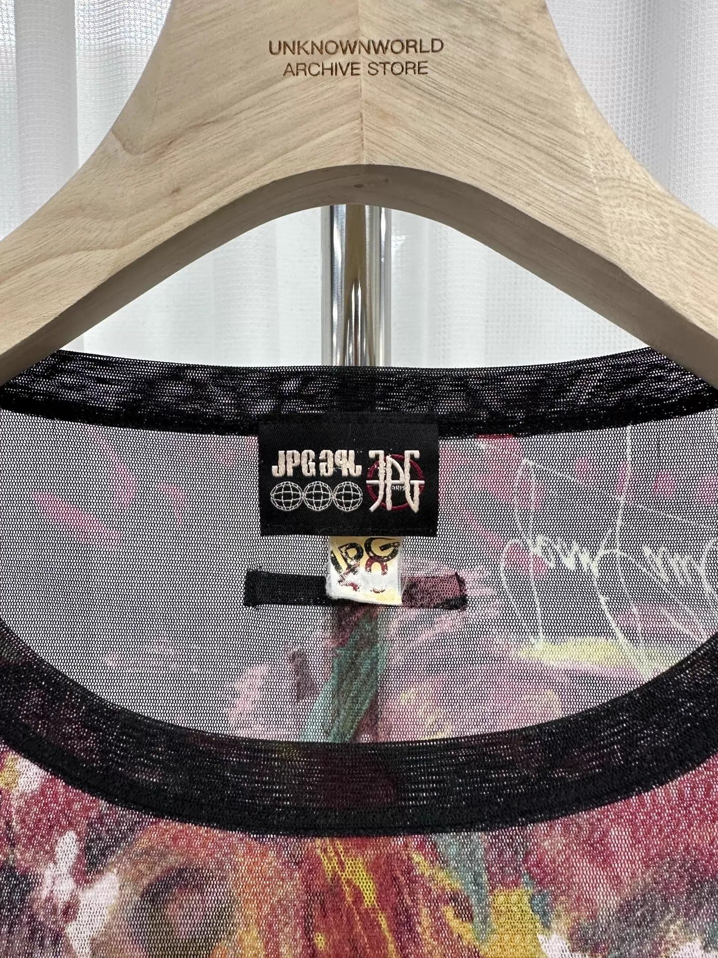 Jean Paul Gaultier Jean Paul Gaultier Rare Psychedelic Mesh LS Tee (OS) Size ONE SIZE - 2 Thumbnail