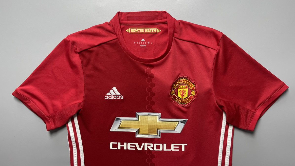 Adidas MAN UNITED ADIDAS 2016/2017 SOCCER HOME JERSEY #19 RASHFORD Size US S / EU 44-46 / 1 - 3 Thumbnail