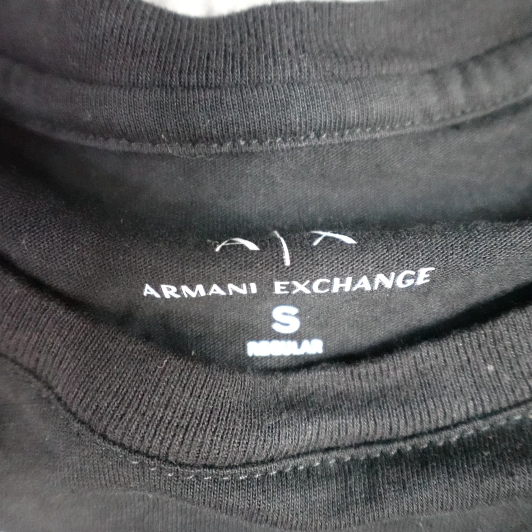 Armani Exchange Armani Exchange T-shirt Small Black Spellout Cotton Shirt Men S Black Armani Exchange Crew Neck Short Sleeve Cotton Jersey Graphic Print 90s? Size US S / EU 44-46 / 1 - 2 Thumbnail