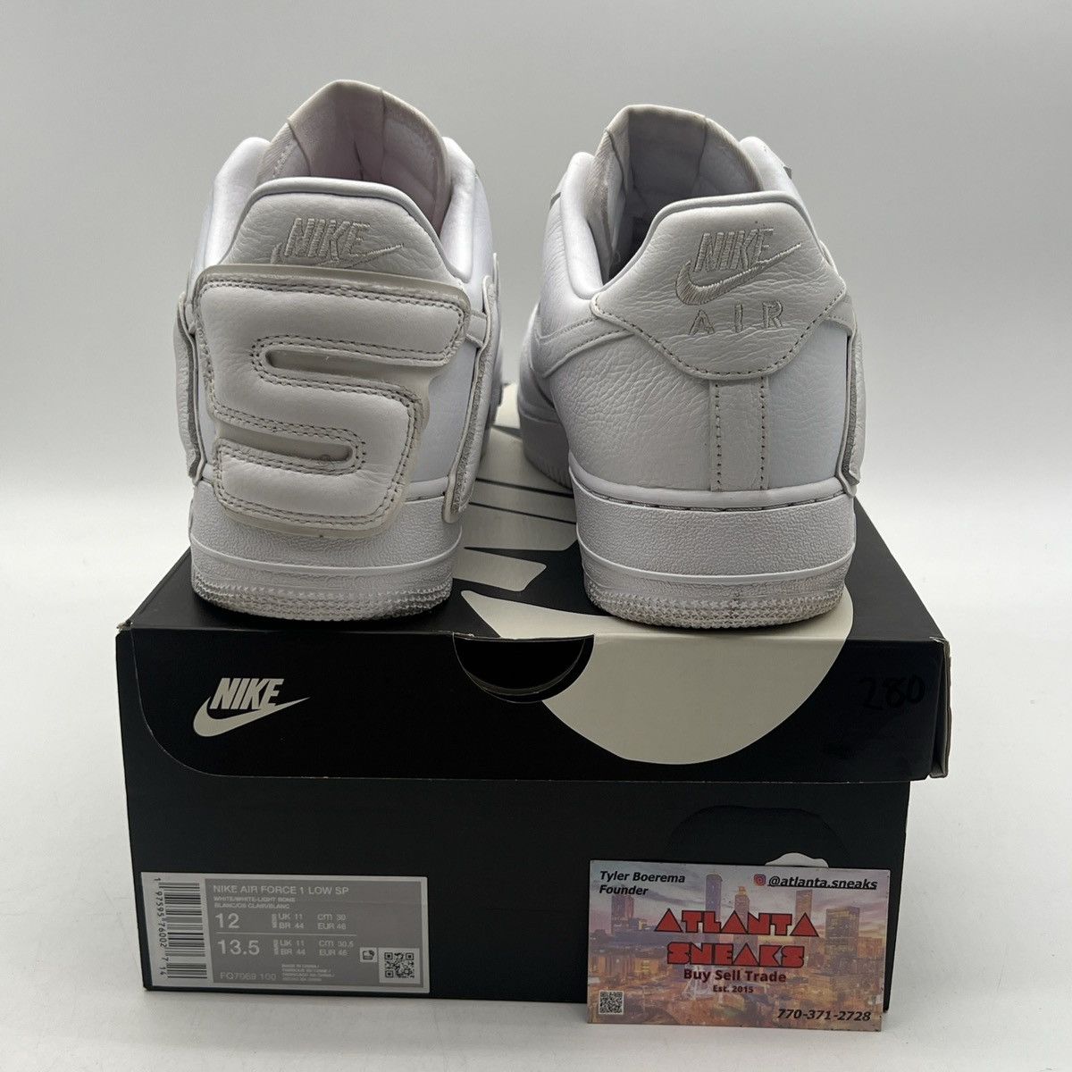 Nike Cactus plant flea market x Air Force 1 low white Size US 12 / EU 45 - 3 Thumbnail