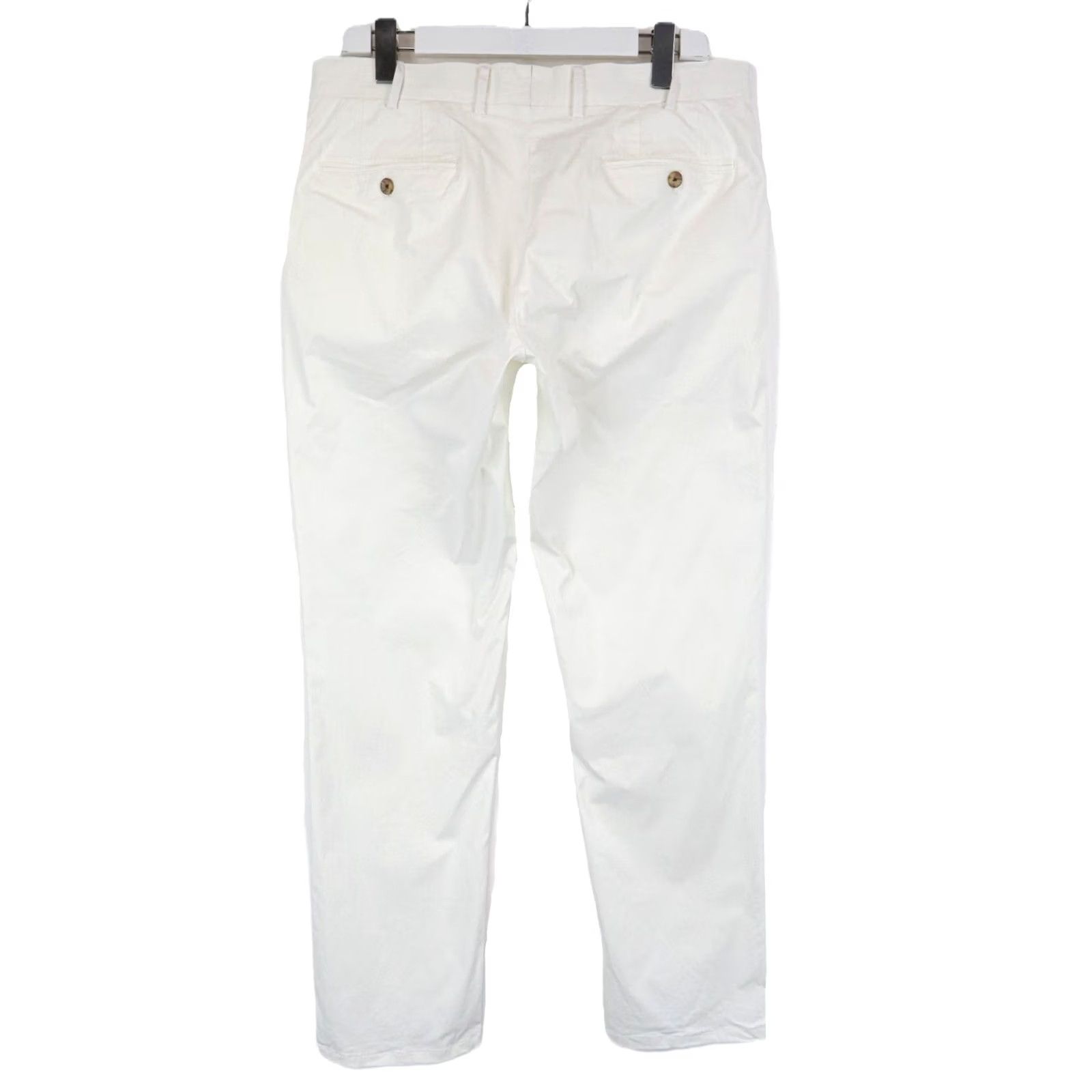 Suitsupply Suitsupply Porto Trousers Men's UK 34 Chino Pockets Zip Fly White Size US 34 / EU 50 - 2 Thumbnail