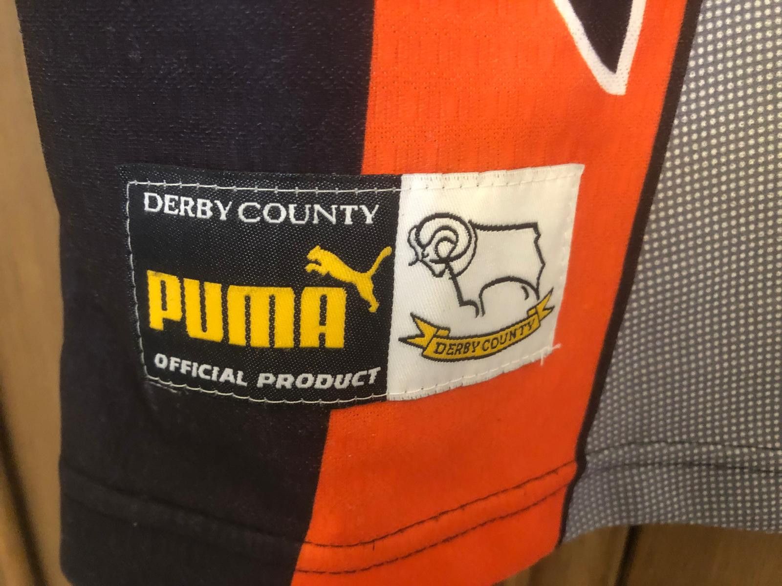 Puma Derby County GK shirt/jersey 1997/98 Poom 21 XS/youth Size US XXS / EU 40 - 8 Thumbnail