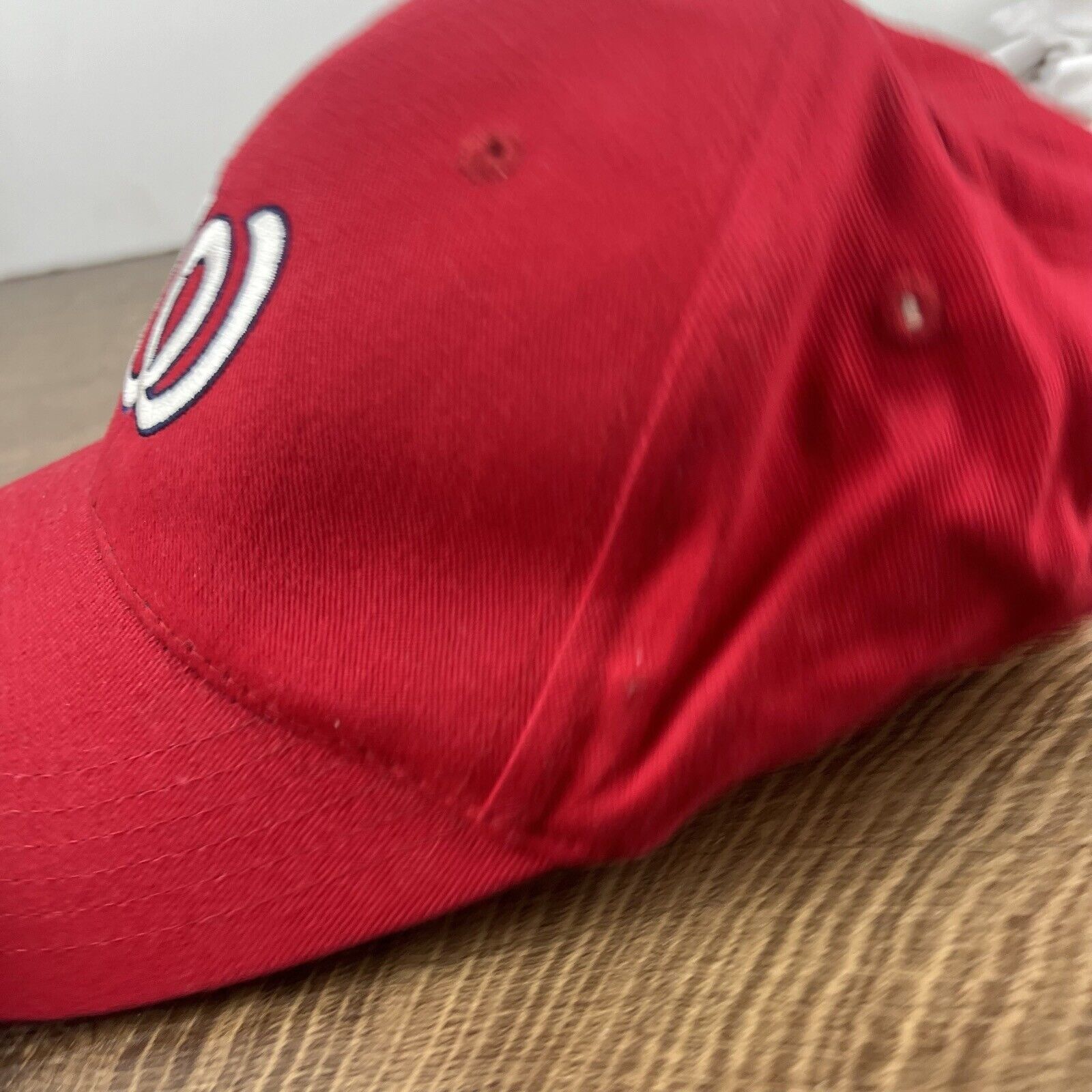 Other Washington Nationals Red Hat MLB Nats Adjustable Hat Red Hat Size ONE SIZE - 7 Thumbnail
