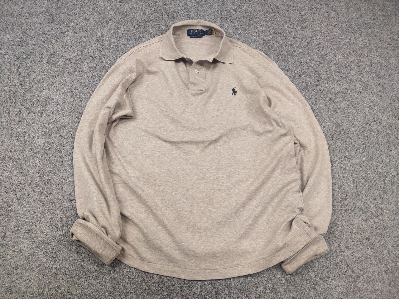 Polo Ralph Lauren Polo Ralph Lauren Slim Fit Polo Long sleeve Shirt Vintage Size US M / EU 48-50 / 2 - 3 Thumbnail