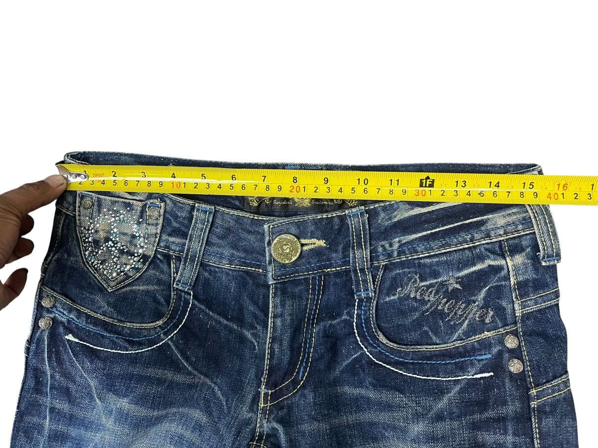 Japanese Brand Vintage Red Pepper Style By LBD Flare Jeans Streetwear Size US 31 - 13 Thumbnail