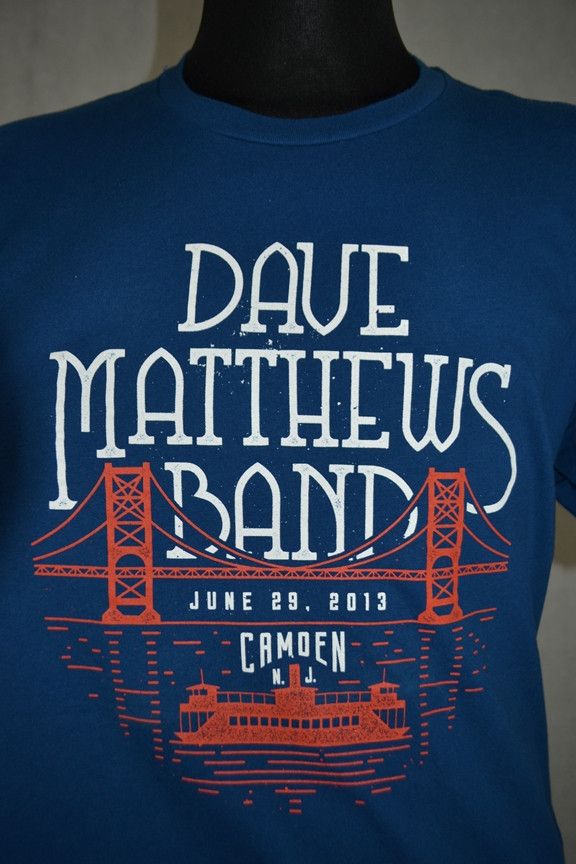 Band Tees DAVE MATTHEWS BAND Camden 2013 tee t-shirt XL Size US XL / EU 56 / 4 - 4 Thumbnail