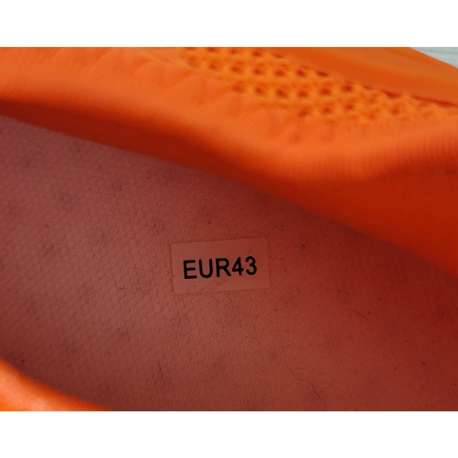 Vintage Damyuan Sneakers Unisex 43 EUC Bright Orange Just So So Size US 10 / IT 40 - 7 Thumbnail