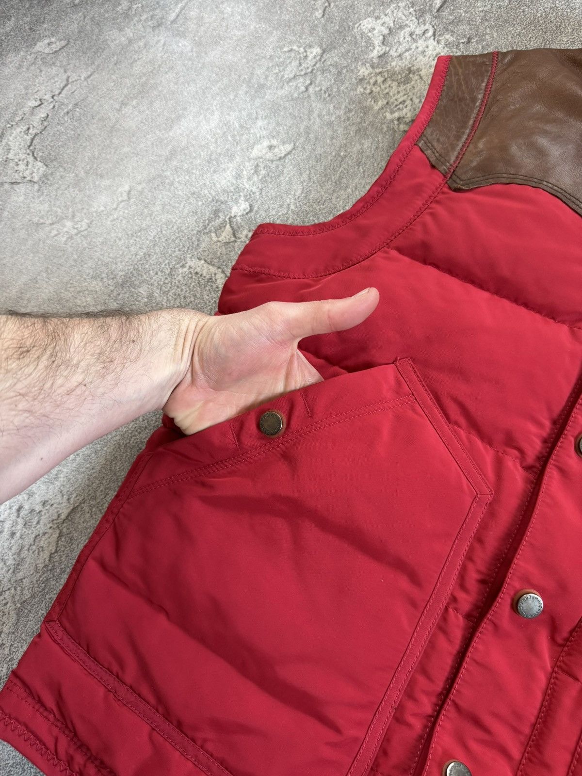 Parajumpers Parajumpers L/size Masterpiece series down vest jacket faux Size US L / EU 52-54 / 3 - 4 Thumbnail
