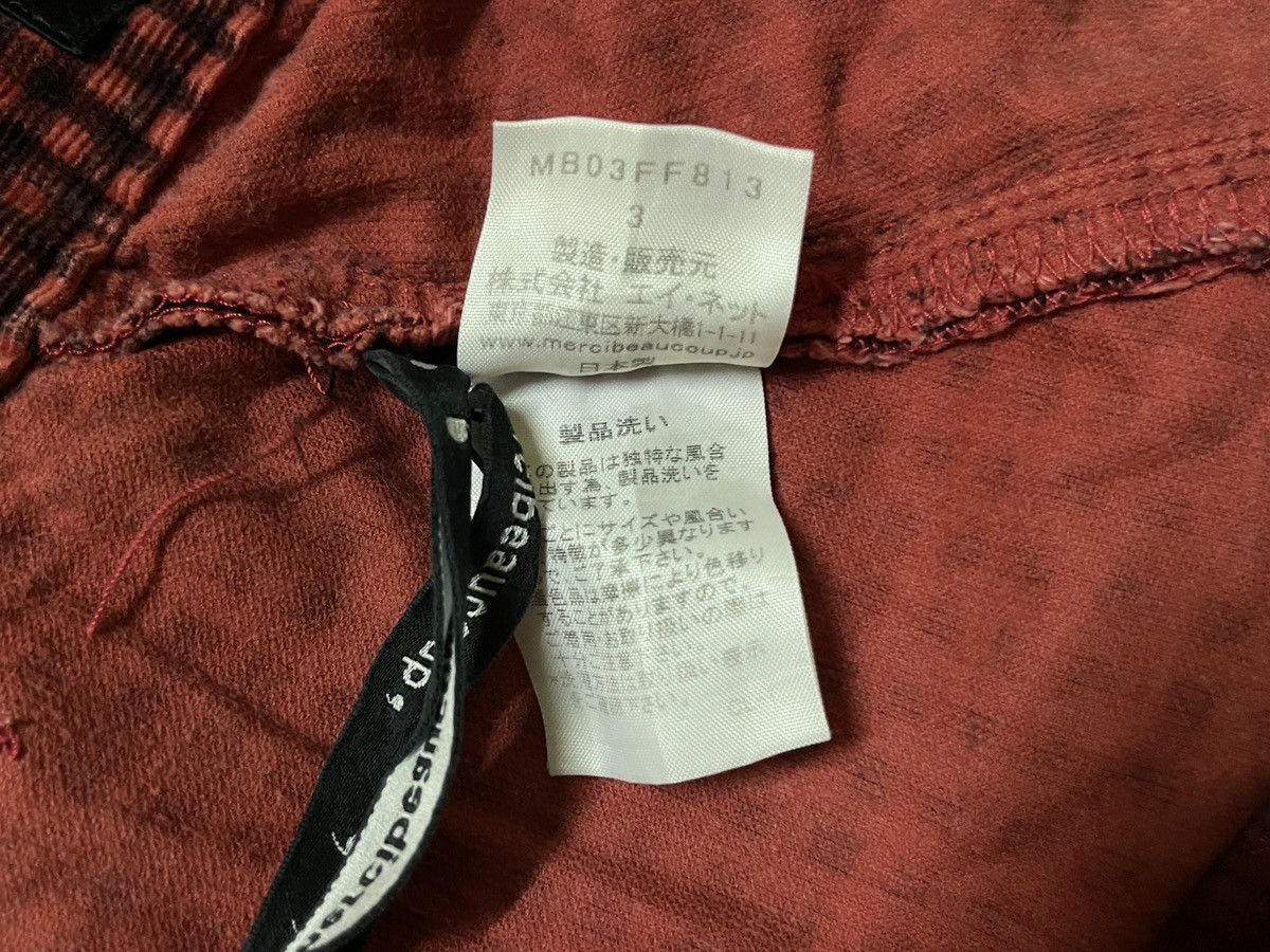 Issey Miyake × mercibeaucoup Mercibeaucoup Red Velvet Carrot Pants Size 31" - 18 Thumbnail