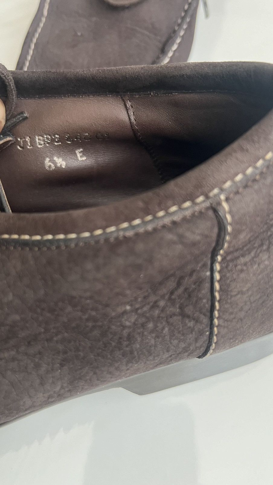J.M. Weston J.M Weston Men’s Brown suede chukka lace up Dress shoes Size US 7.5 / EU 40-41 - 12 Thumbnail