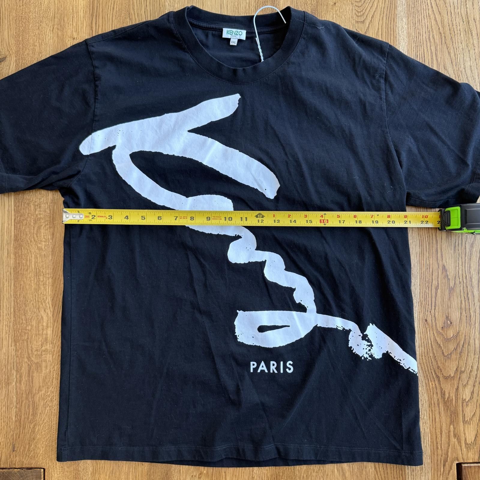 Kenzo Kenzo Paris Black Graphic Logo T-Shirt XXL NWOT Size US XXL / EU 58 / 5 - 3 Thumbnail