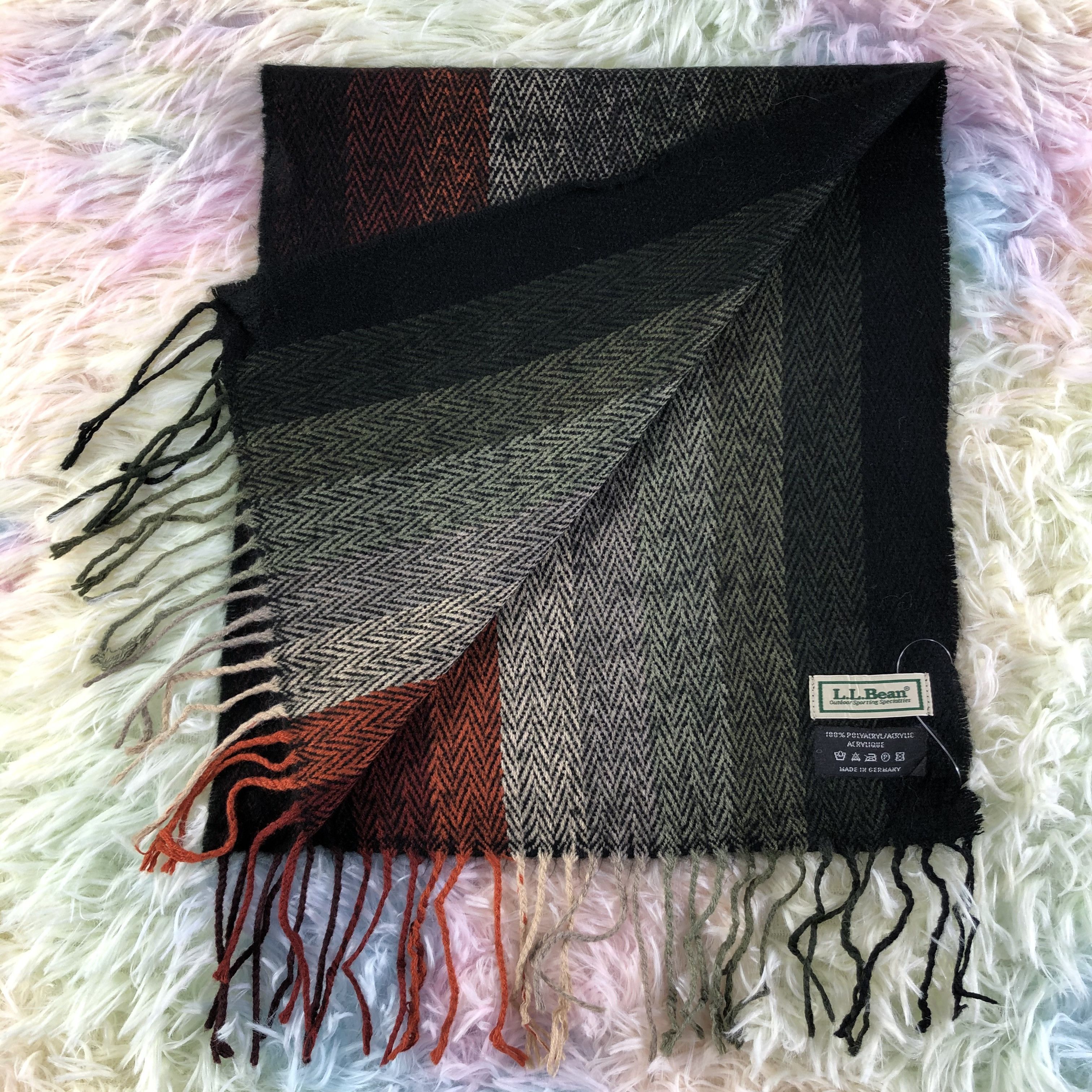 L.L. Bean × Vintage L.L. BeanScarf / Muffler / Neckwear - KM94 Size ONE SIZE - 3 Thumbnail