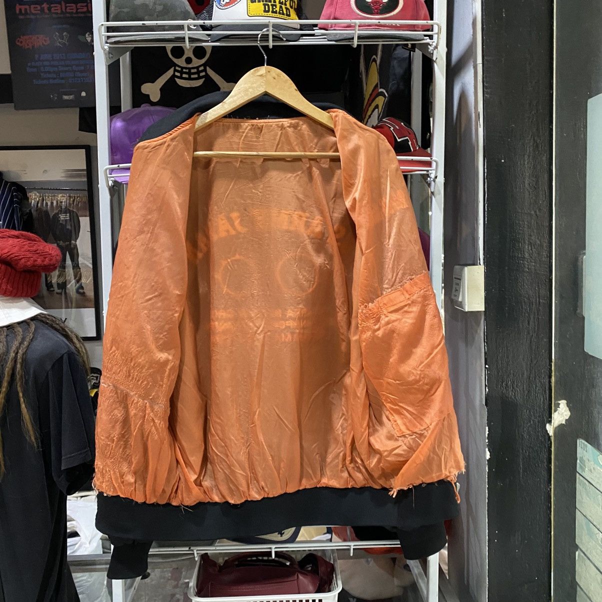 Japanese Brand .U.S .ARMY JAPAN BY CAMP ZAMA K.FUJIWARA BOMBER JACKETS Size US L / EU 52-54 / 3 - 3 Thumbnail