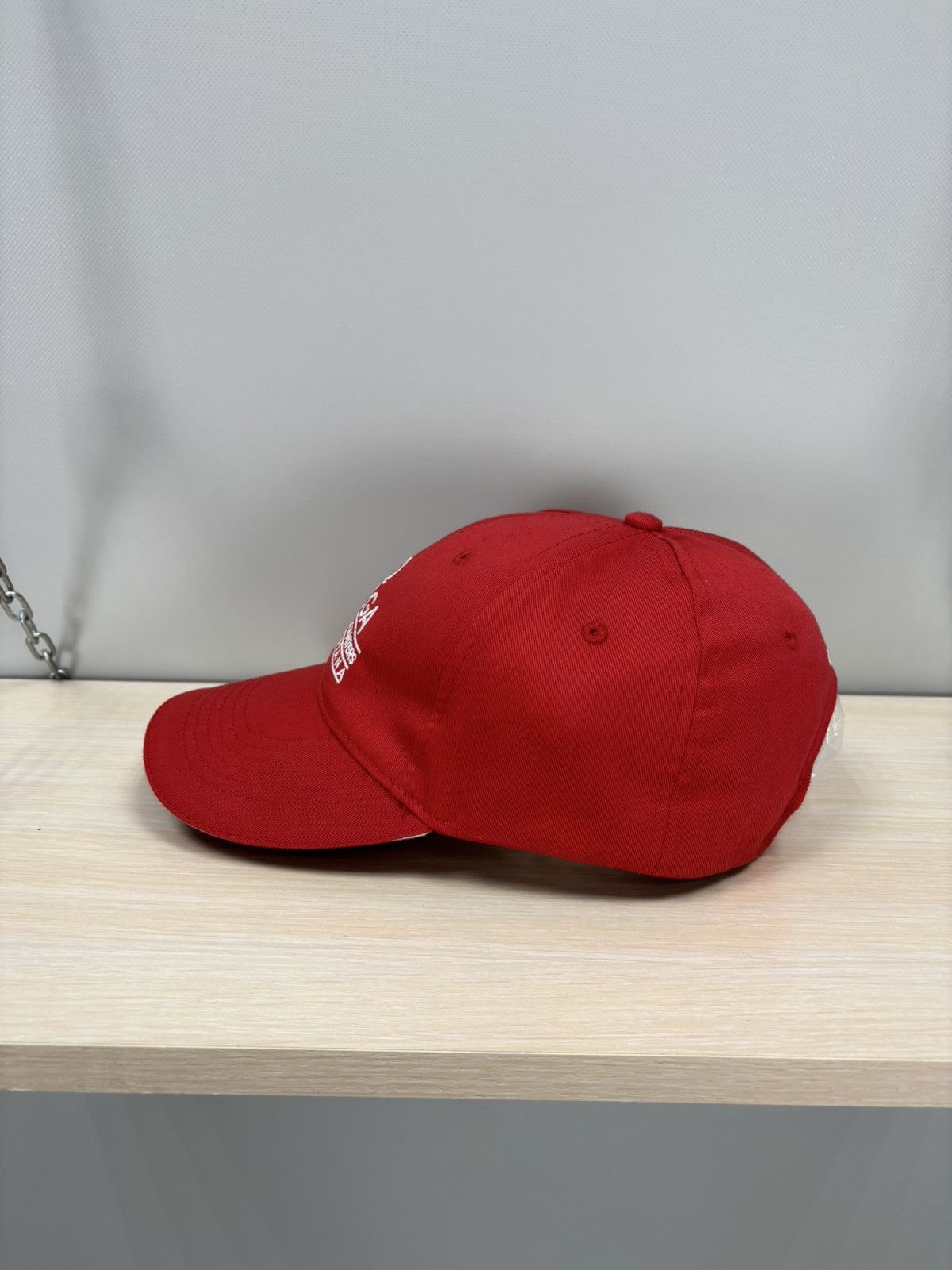 Omega Mens cap Omega Color Red Size ONE SIZE - 4 Thumbnail