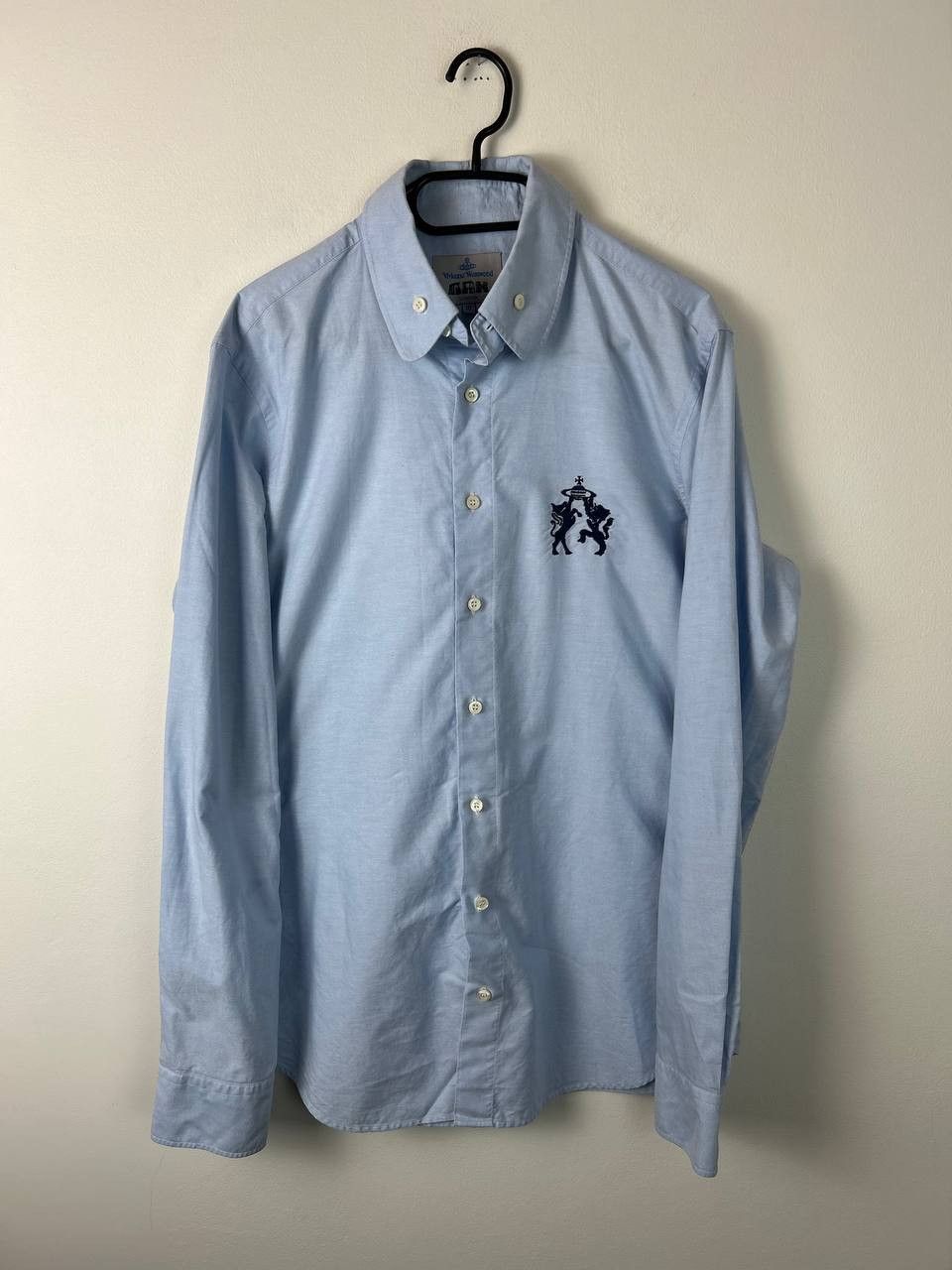 Vivienne Westwood Vivienne Westwood logo oxford shirt Size US L / EU 52-54 / 3 - 1 Thumbnail