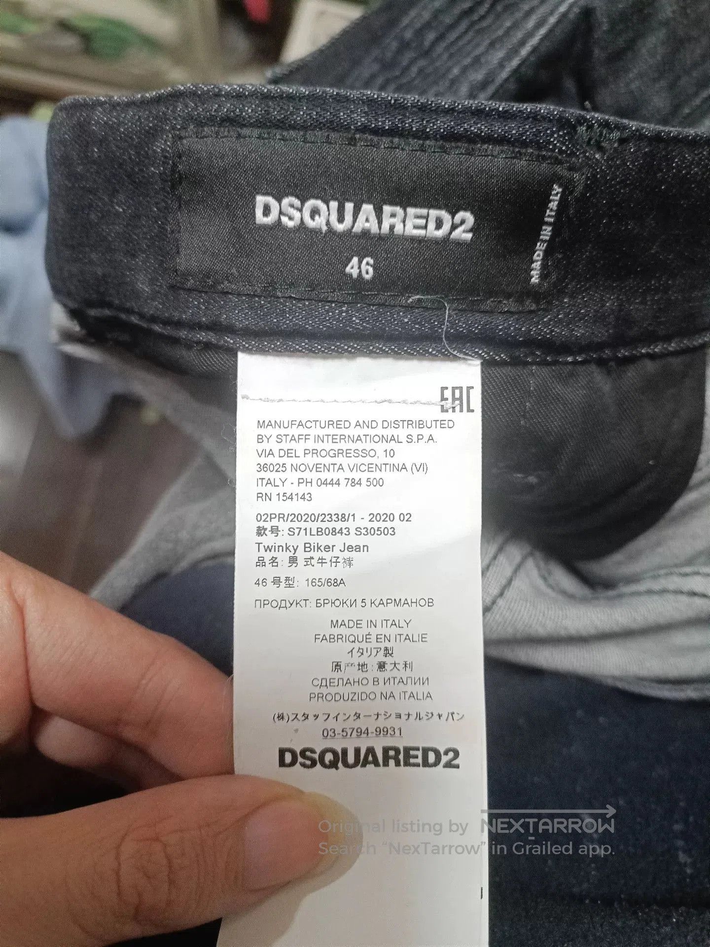 Dsquared2 Dsquared2 Twinky Biker Jeans. Size US 30 / EU 46 - 8 Thumbnail