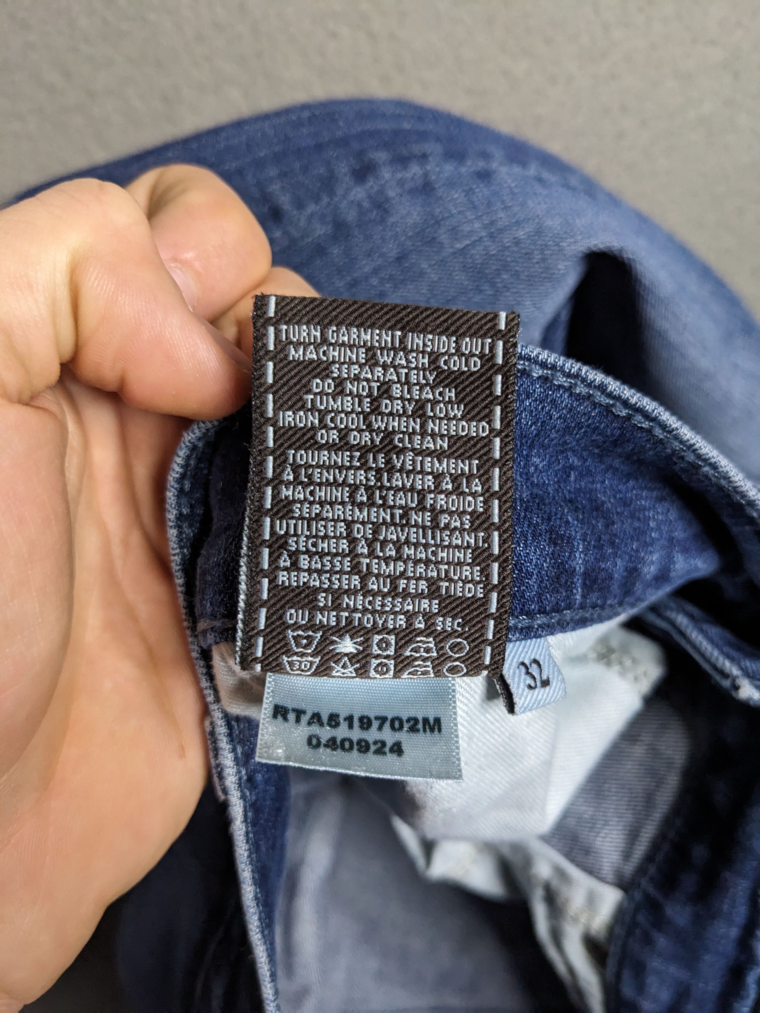 7 For All Mankind 7 For All Mankind Standard Jeans 32x31 Denim Button Fly Y2K Size US 32 / EU 48 - 17 Thumbnail