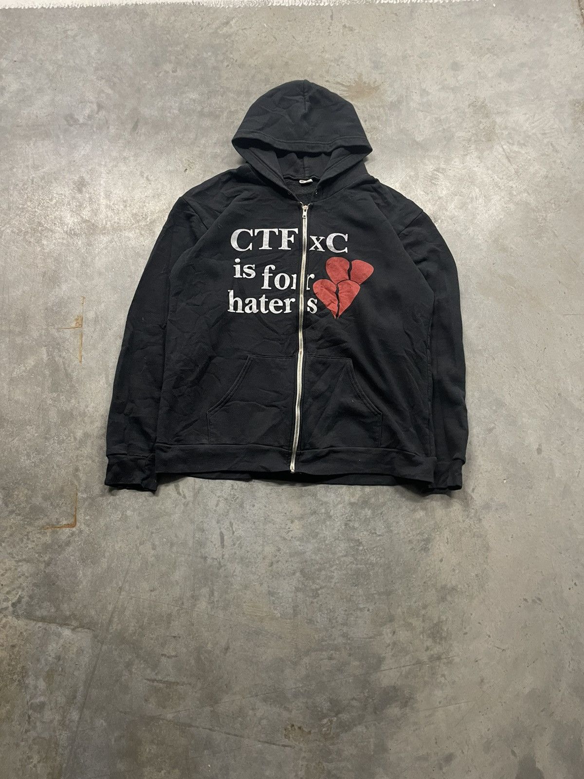 トップス archive Something like a phenomenon y2k Vintage Y2K CTFxC Is For Haters Zip Up Hoodie