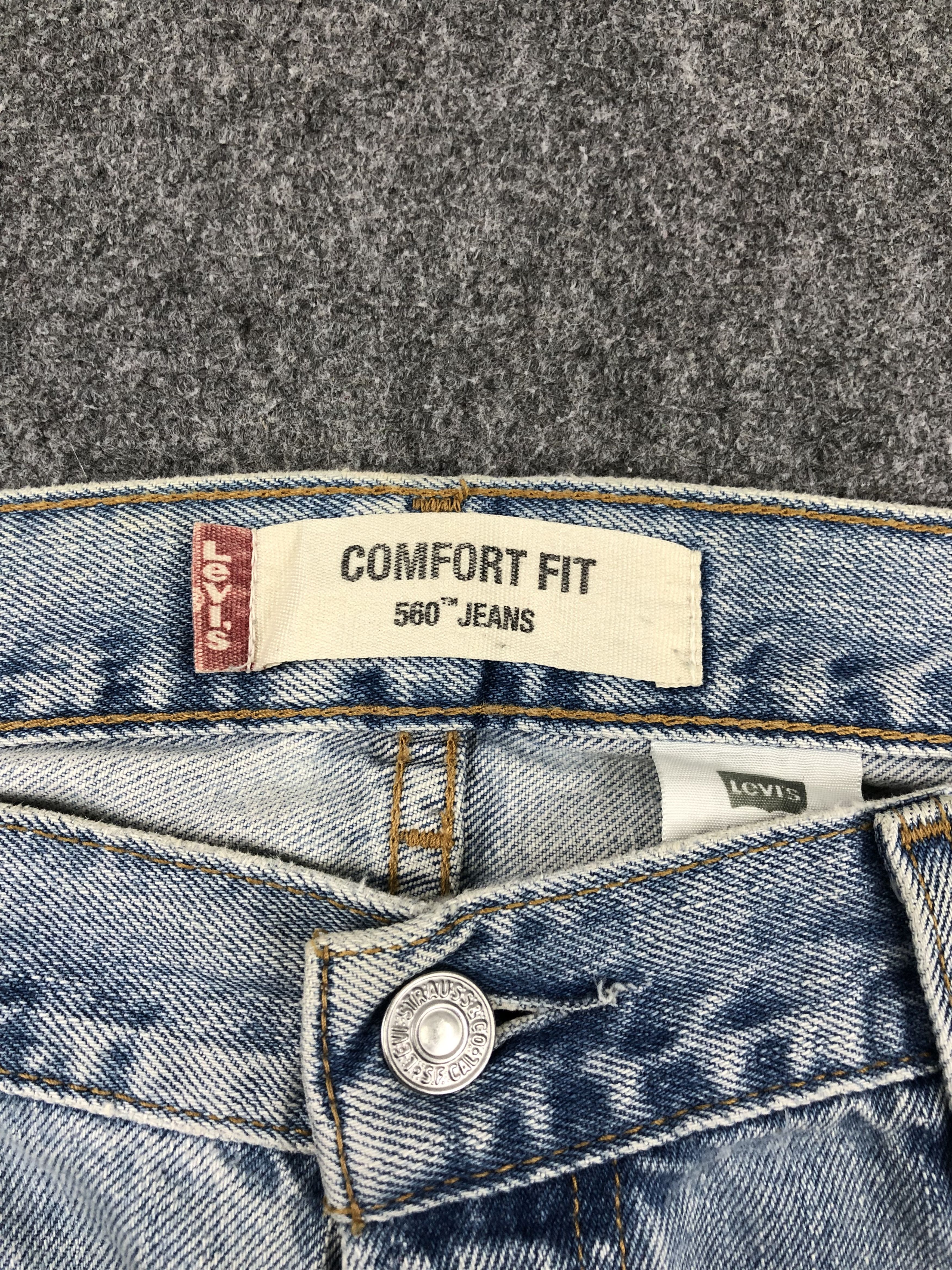 Levi's Vintage Levis 550 Light Washed Jeans DPP0241 Size US 36 / EU 52 - 10 Thumbnail