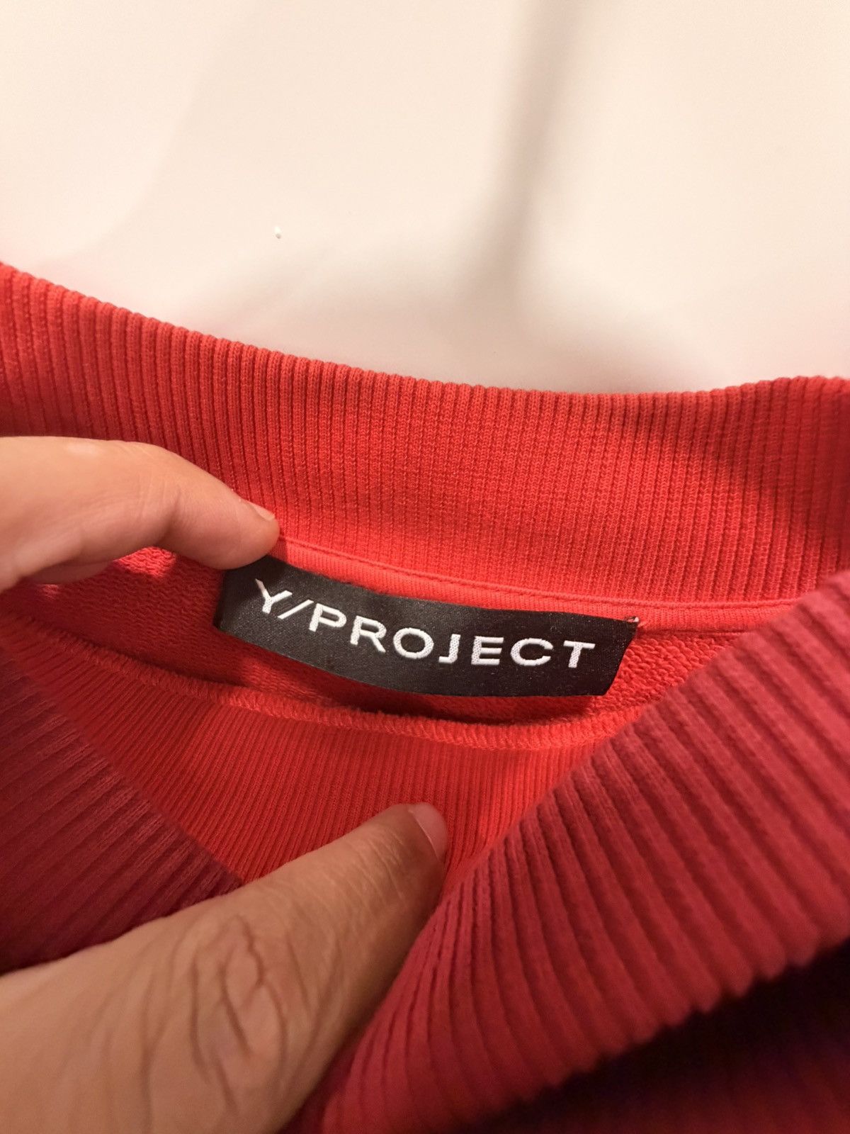 Y/Project Asymmetrical Double Crewneck Size US XL / EU 56 / 4 - 7 Thumbnail
