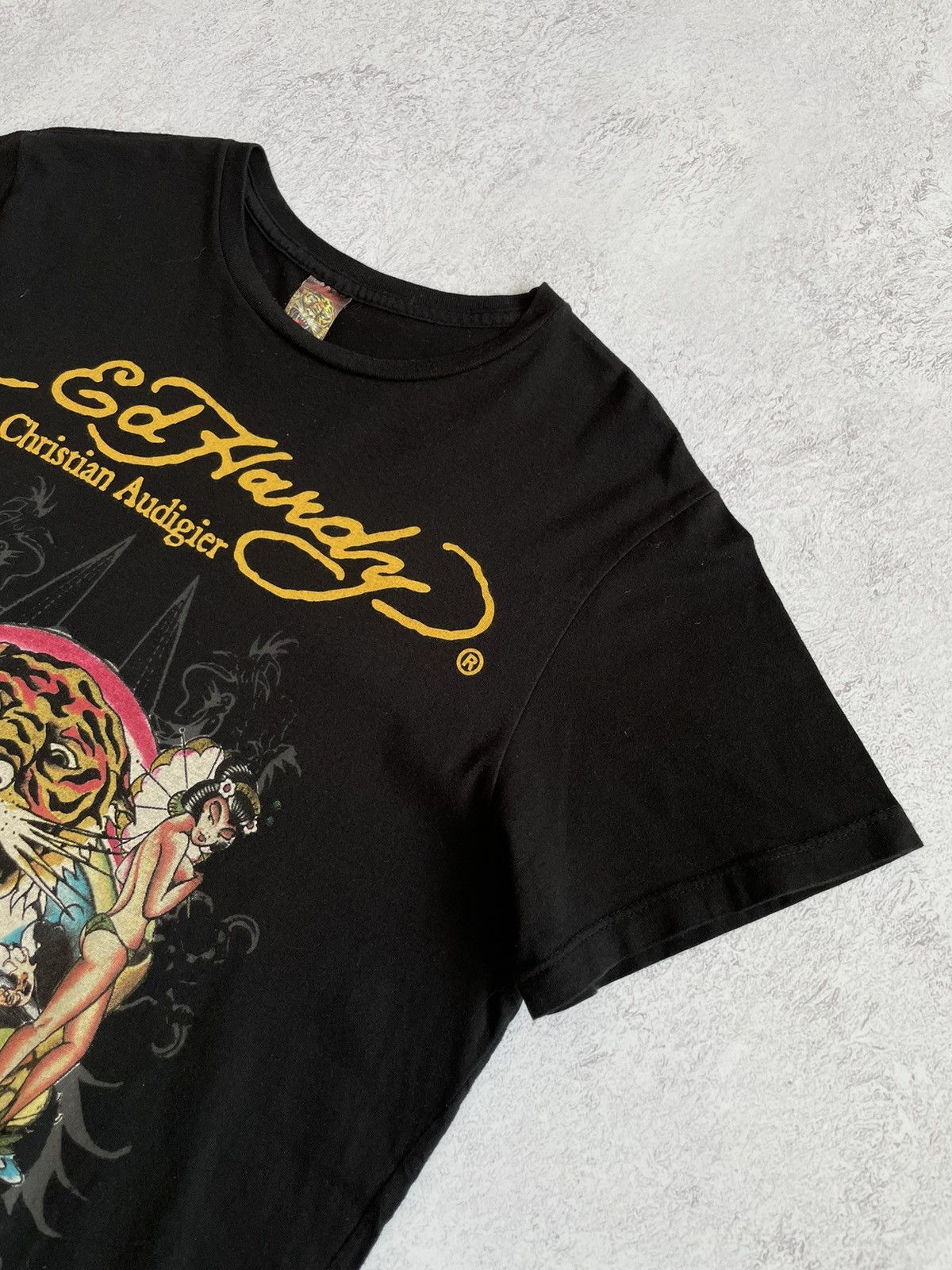 Ed Hardy Vintage Tee Ed Hardy Black T-Shirt L Size US L / EU 52-54 / 3 - 3 Thumbnail