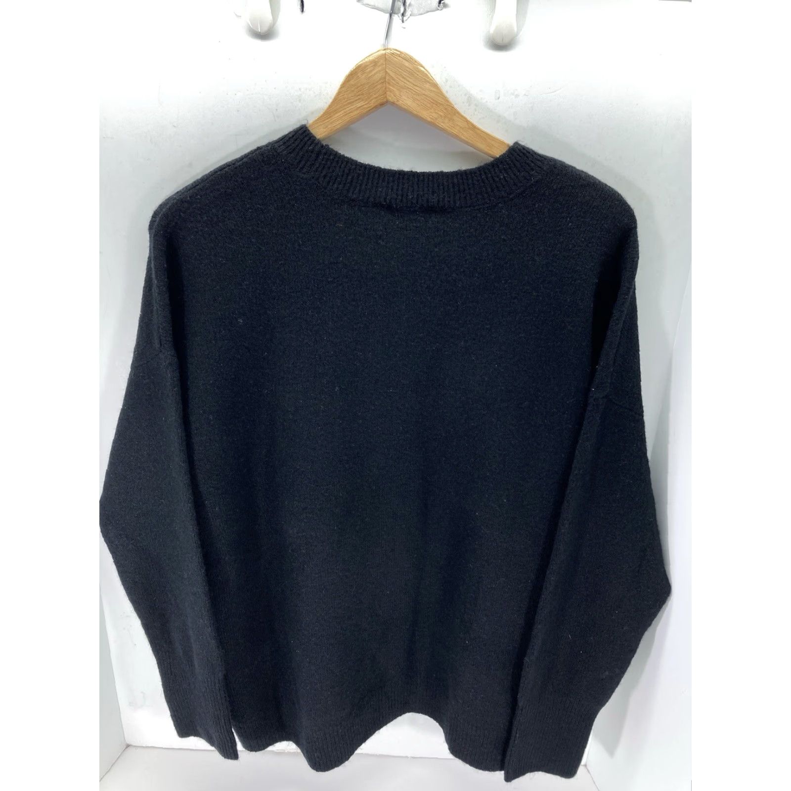 Vince Camuto Vince Camuto Sweater Women Medium Black Bad Witch Wicked Halloween Pullover NWT Women Sweater M Black Halloween Pullover NWT Size M / US 6-8 / IT 42-44 - 6 Thumbnail