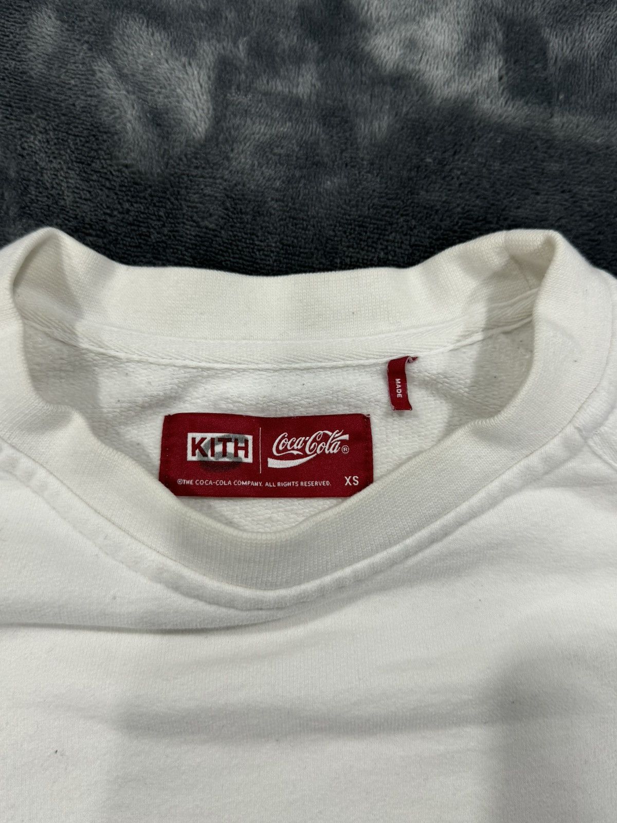 Coca Cola × Kith Kith Coca Cola Crewneck Rugby White Medium Size US XS / EU 42 / 0 - 4 Thumbnail
