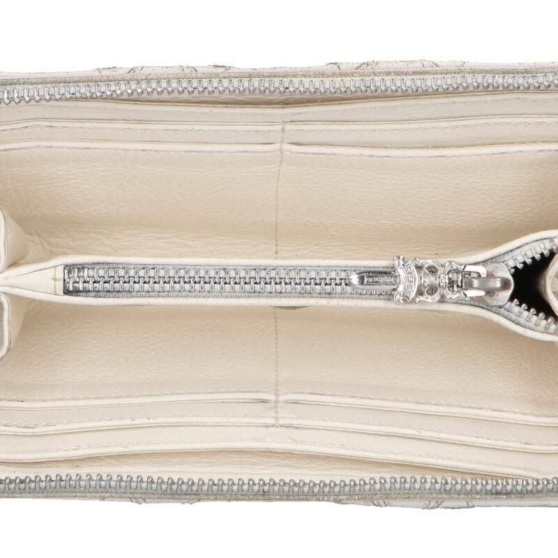 Chrome Hearts Chrome Hearts CH cross cemetery leather patch QUILTED wallet Size ONE SIZE - 3 Thumbnail
