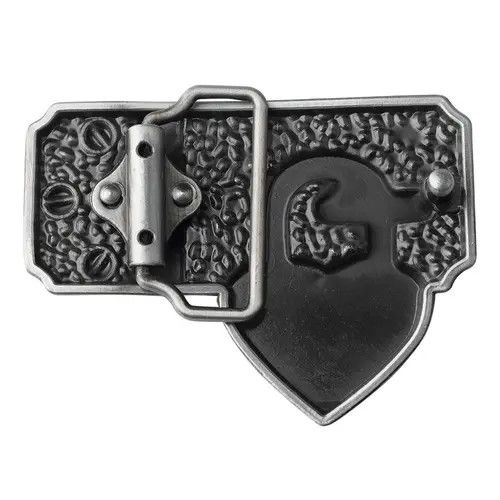 Vintage Cardioid Padlock Belt Buckle Size ONE SIZE - 3 Thumbnail