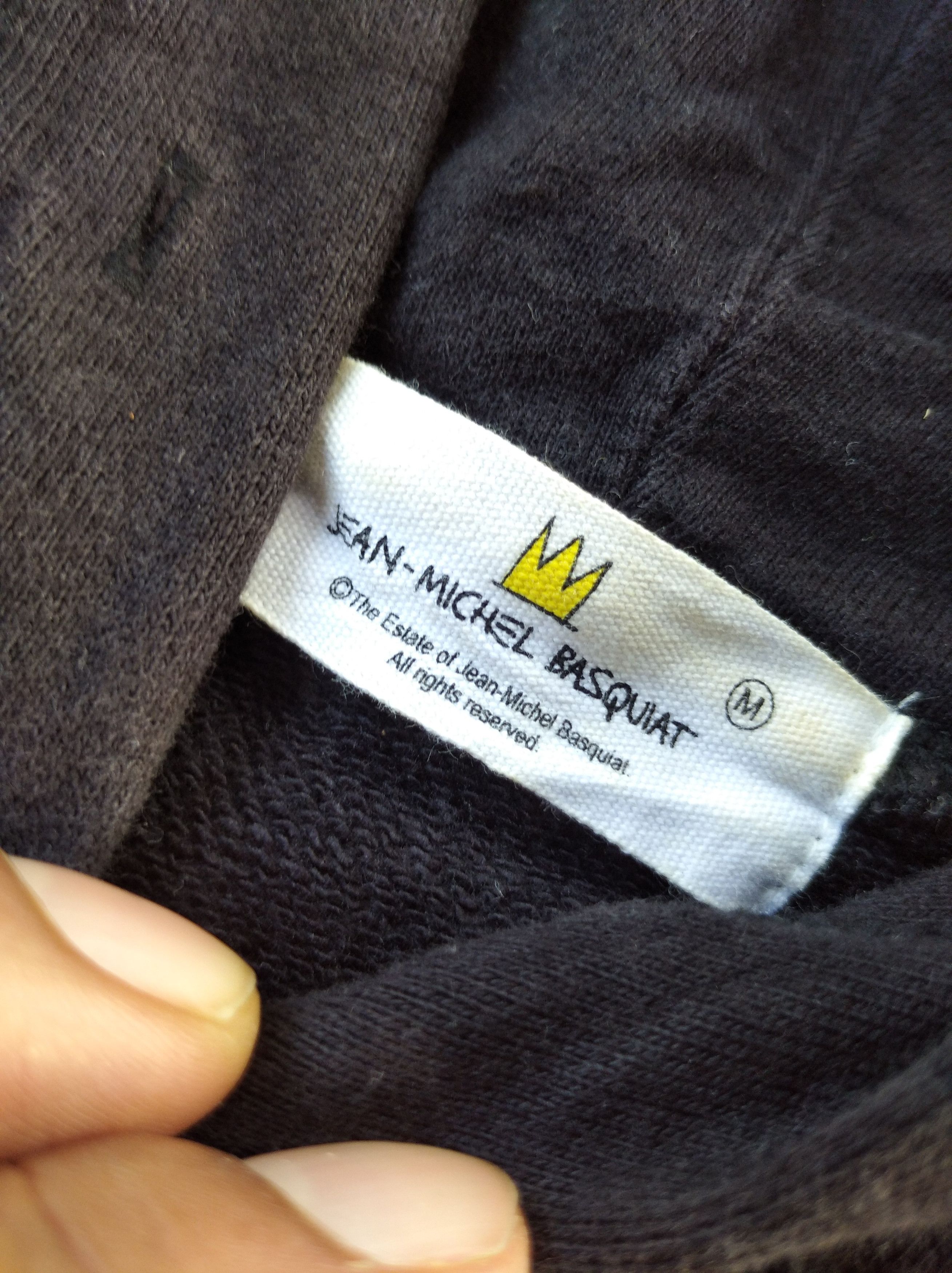 Japanese Brand × Jean-Michel Basquiat Vintage JEAN MICHEL BASQUIAT Jack Johnson hoodie Sweatshirt Size US M / EU 48-50 / 2 - 2 Thumbnail