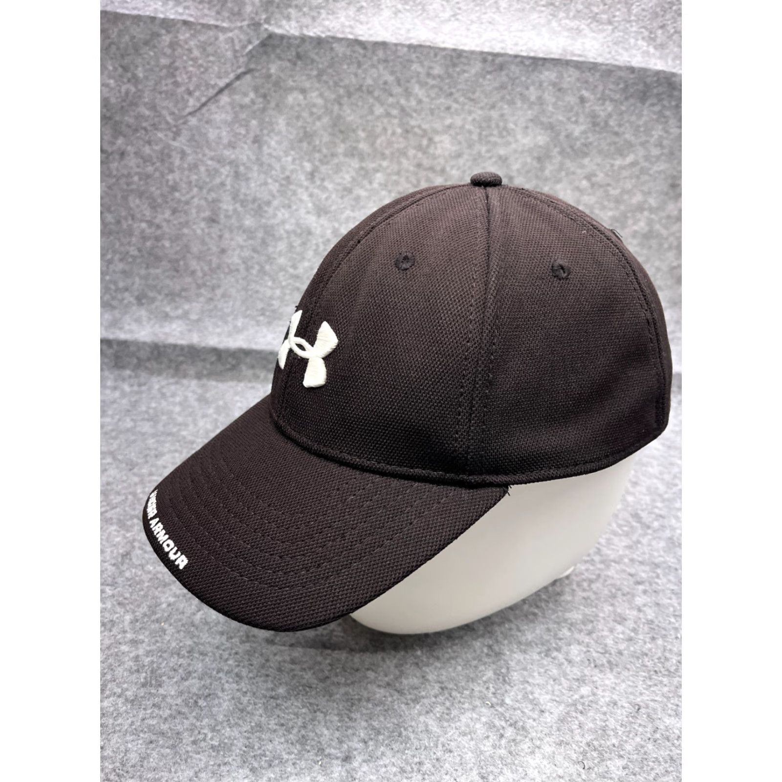 Under Armour Under Armour Hat Strap Back Cap Adult One Size Black 100% Polyester Golf Gym Size ONE SIZE - 4 Thumbnail