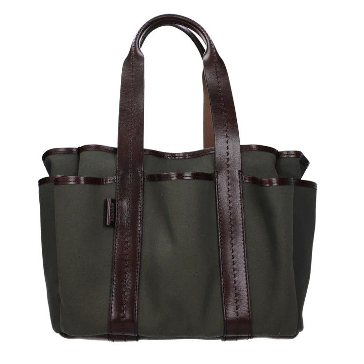 Max Mara ob1o1e1124 Size: OS / Fabric Handbag in Green Size ONE SIZE - 1 Thumbnail