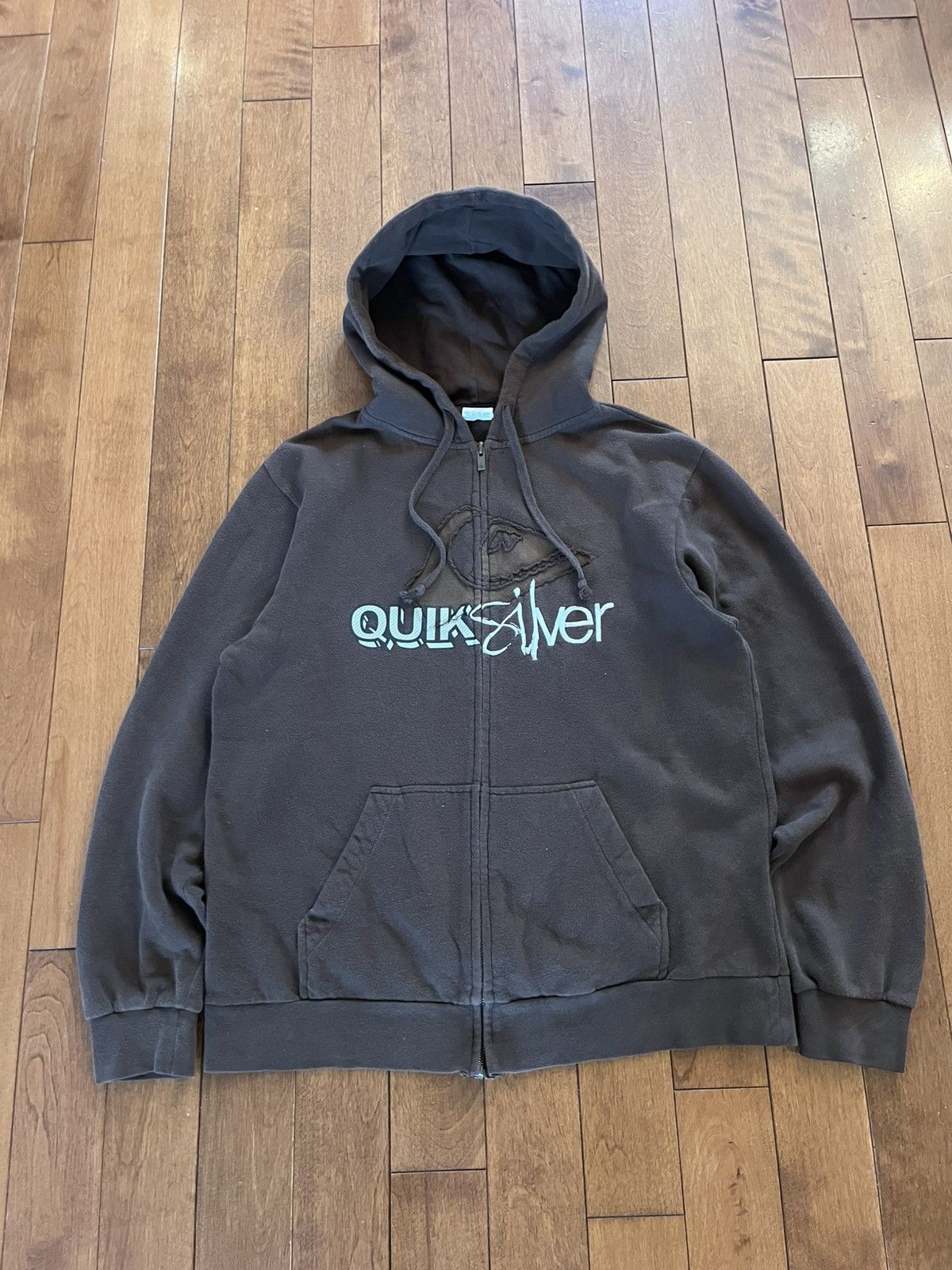 Quiksilver Y2k quiksilver hoodie Size US M / EU 48-50 / 2 - 2 Thumbnail